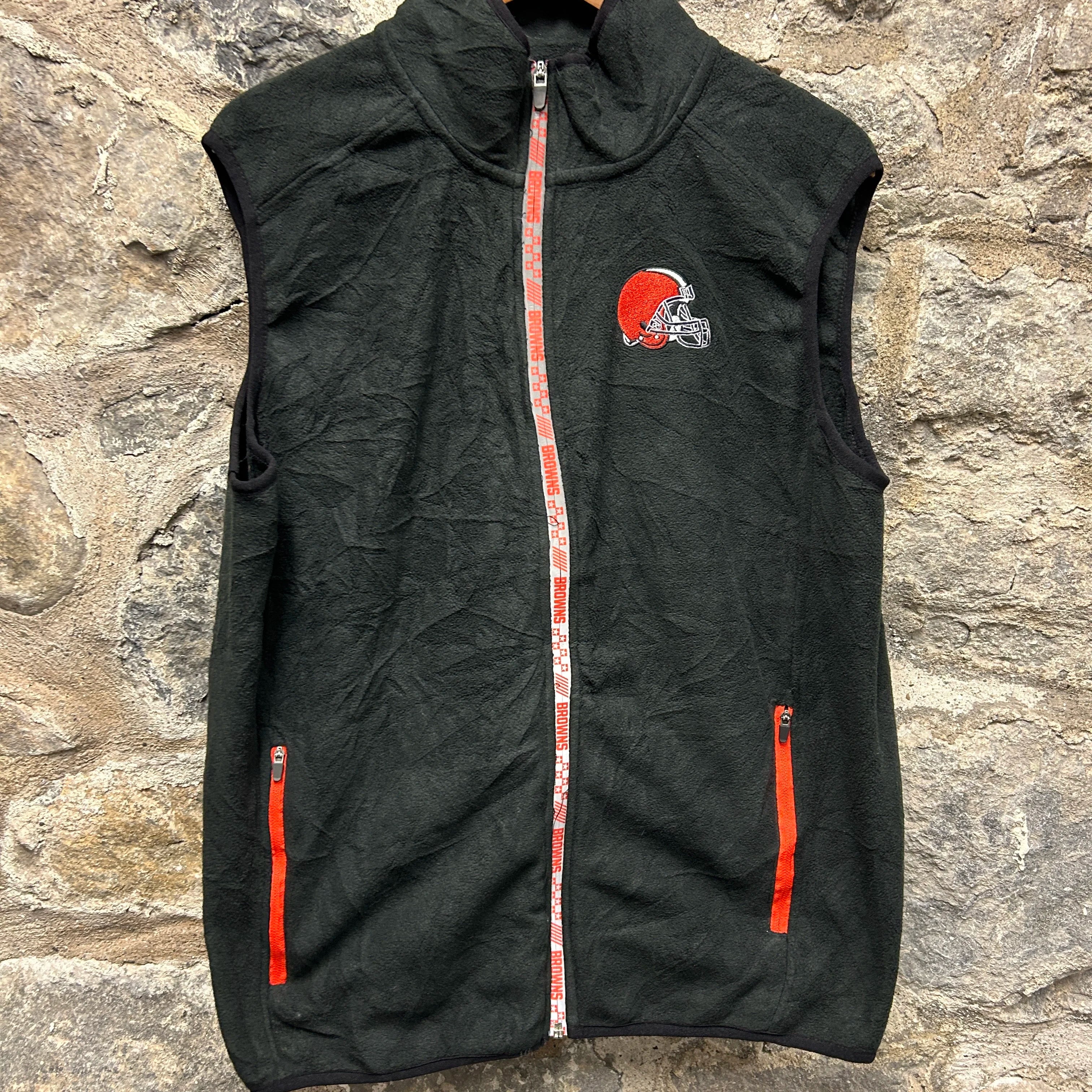 Clevland Browns Fleece Vest