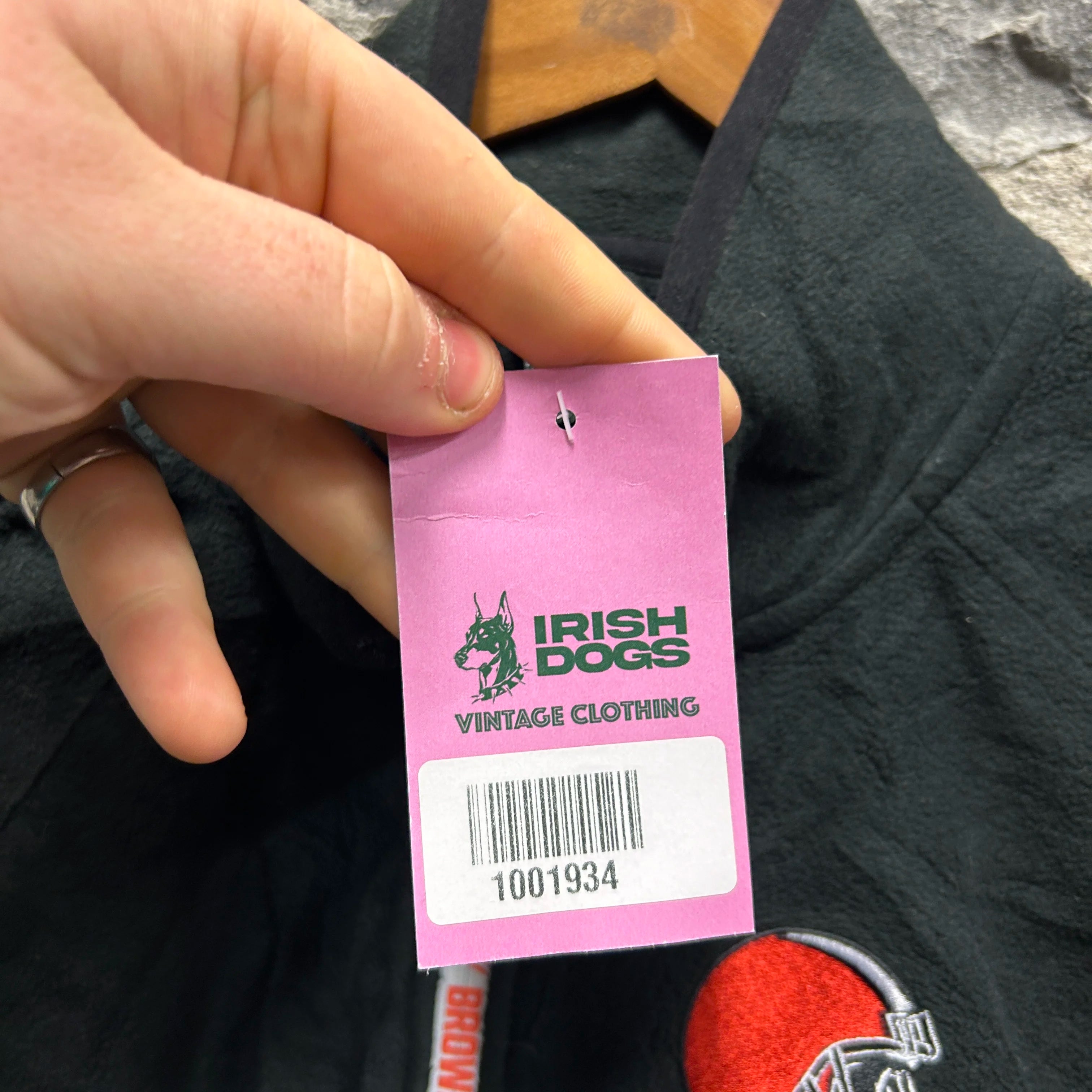 Clevland Browns Fleece Vest