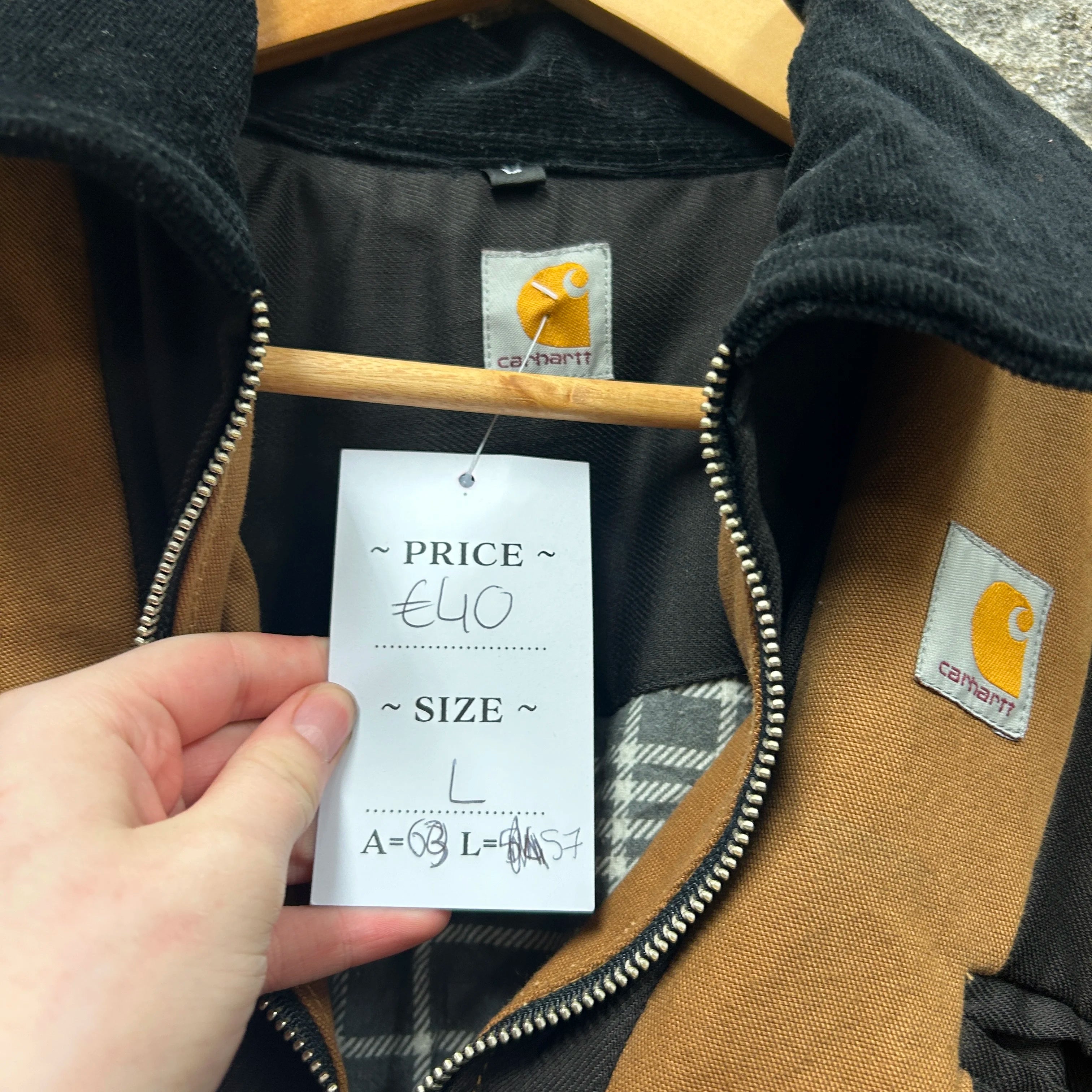 Cropped Rework Carhartt Jacket