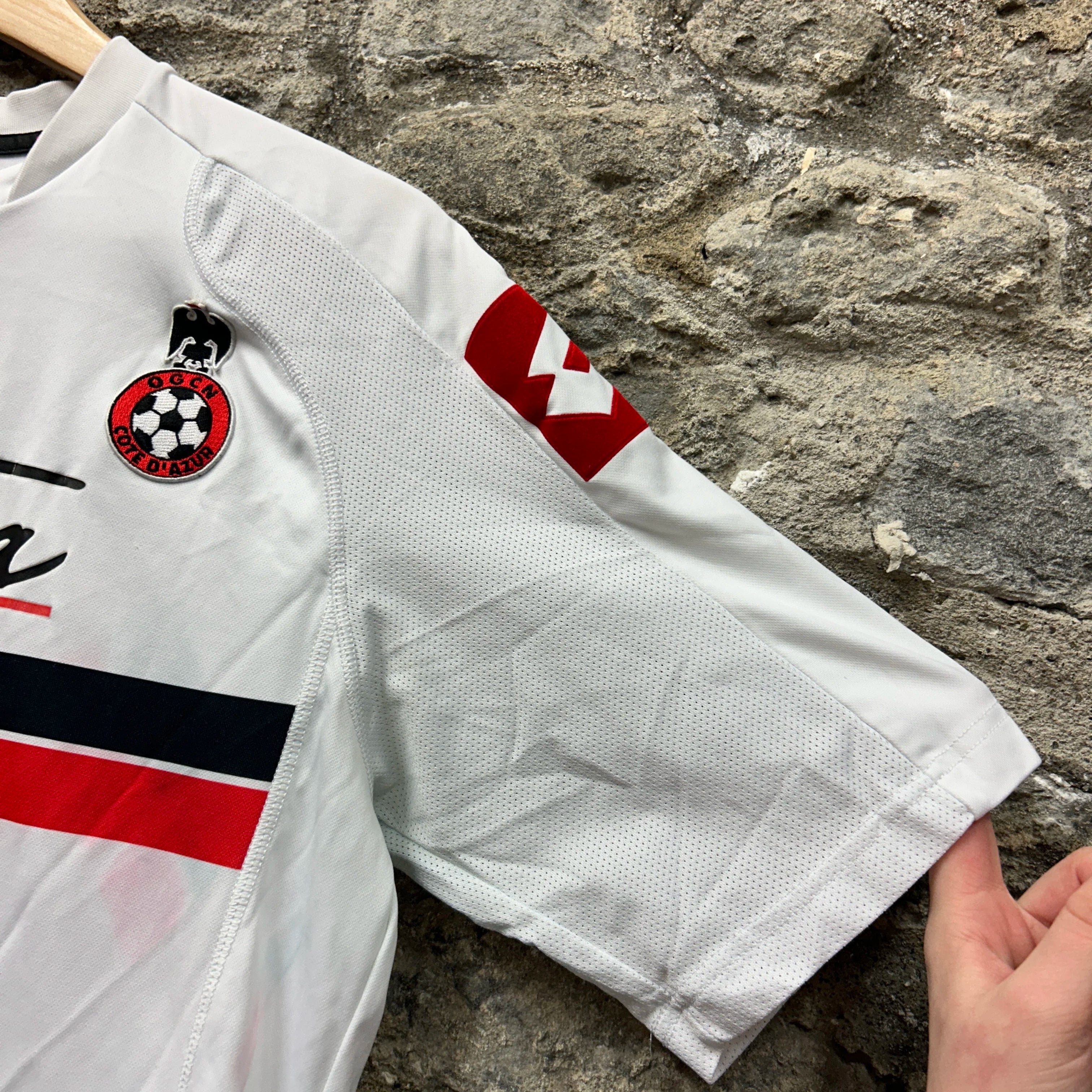 Vintage OGC Nice Football Shirt-2008-2009