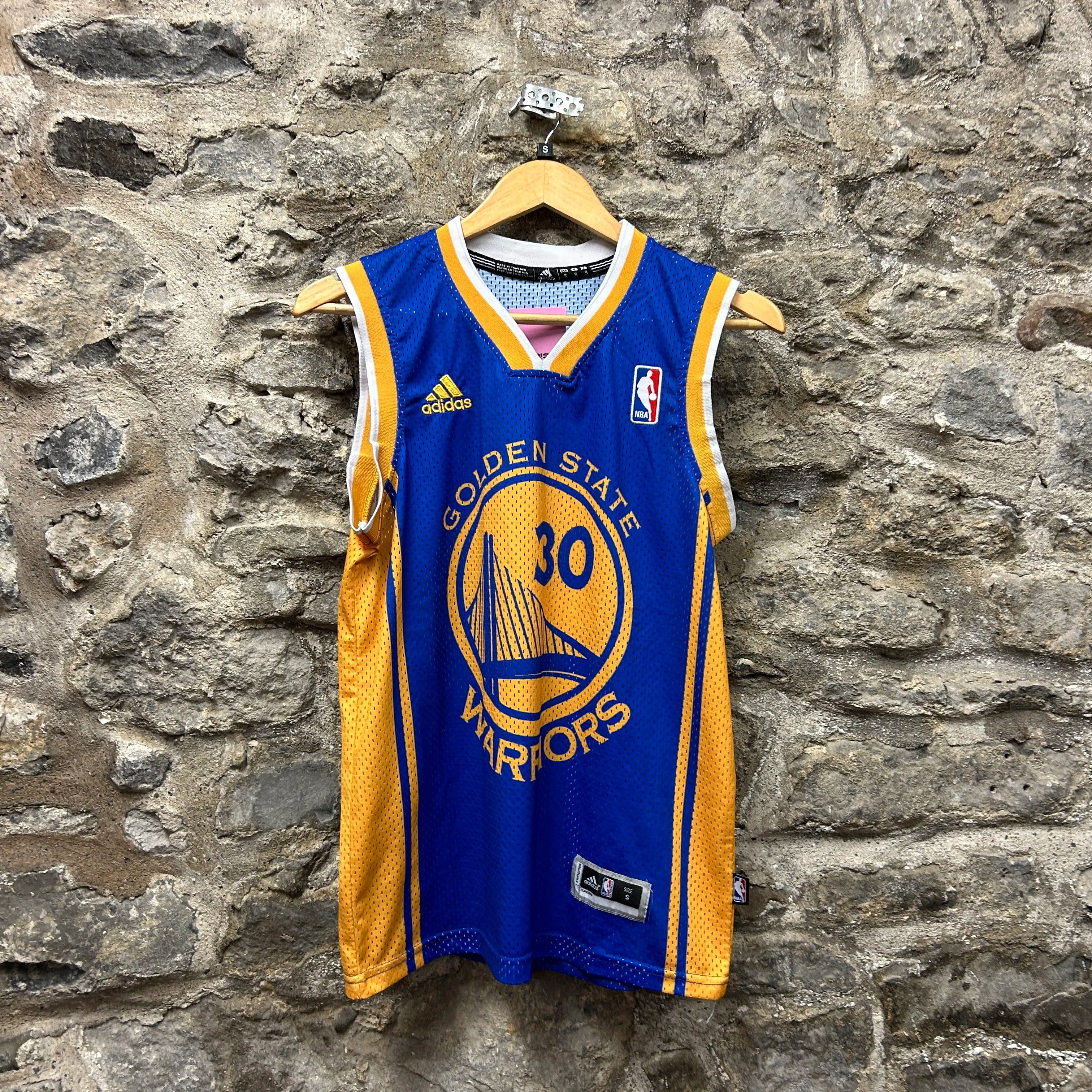 Vintage Adidas Golden State Warriors Basketball Jersey