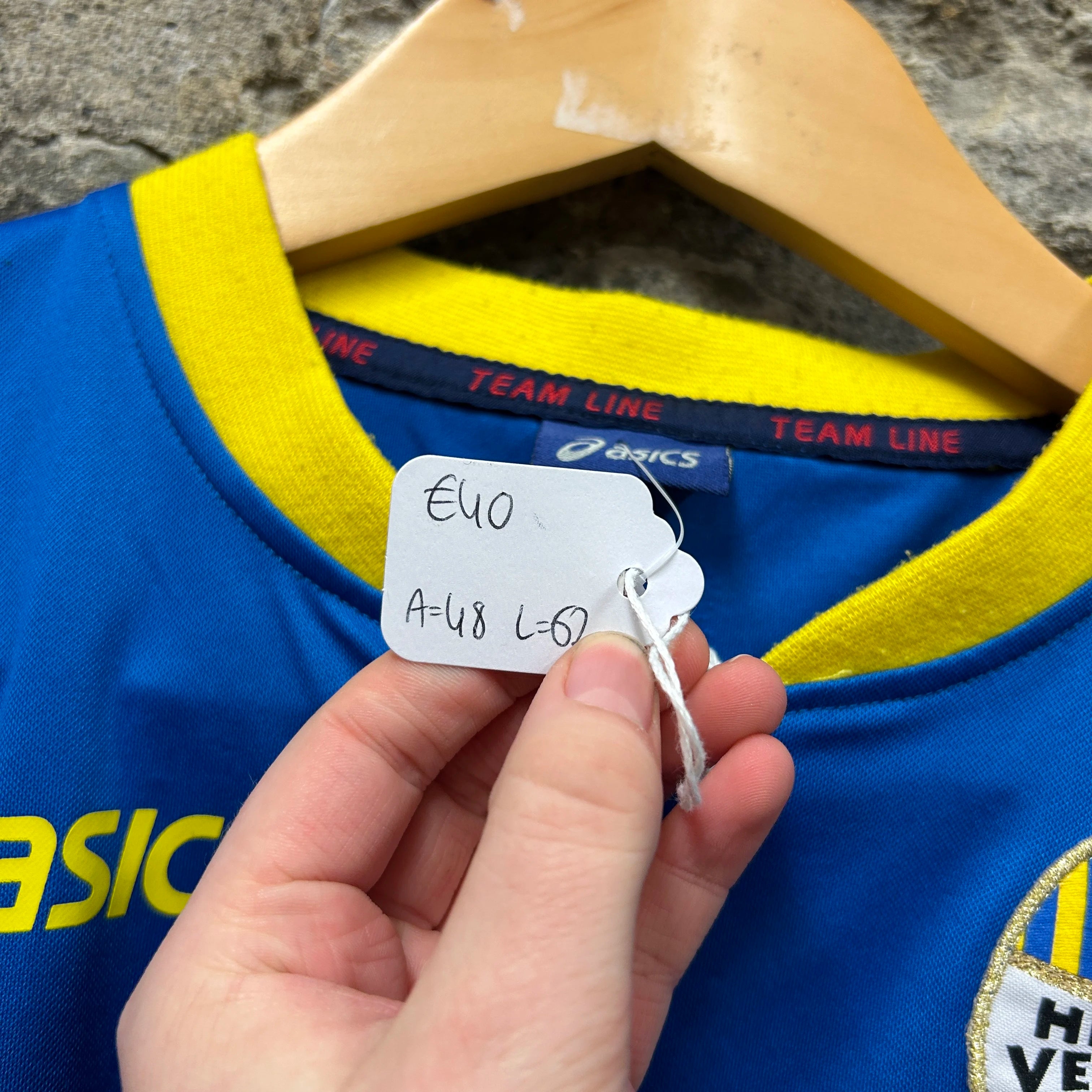 Vintage Asics Football Jersey