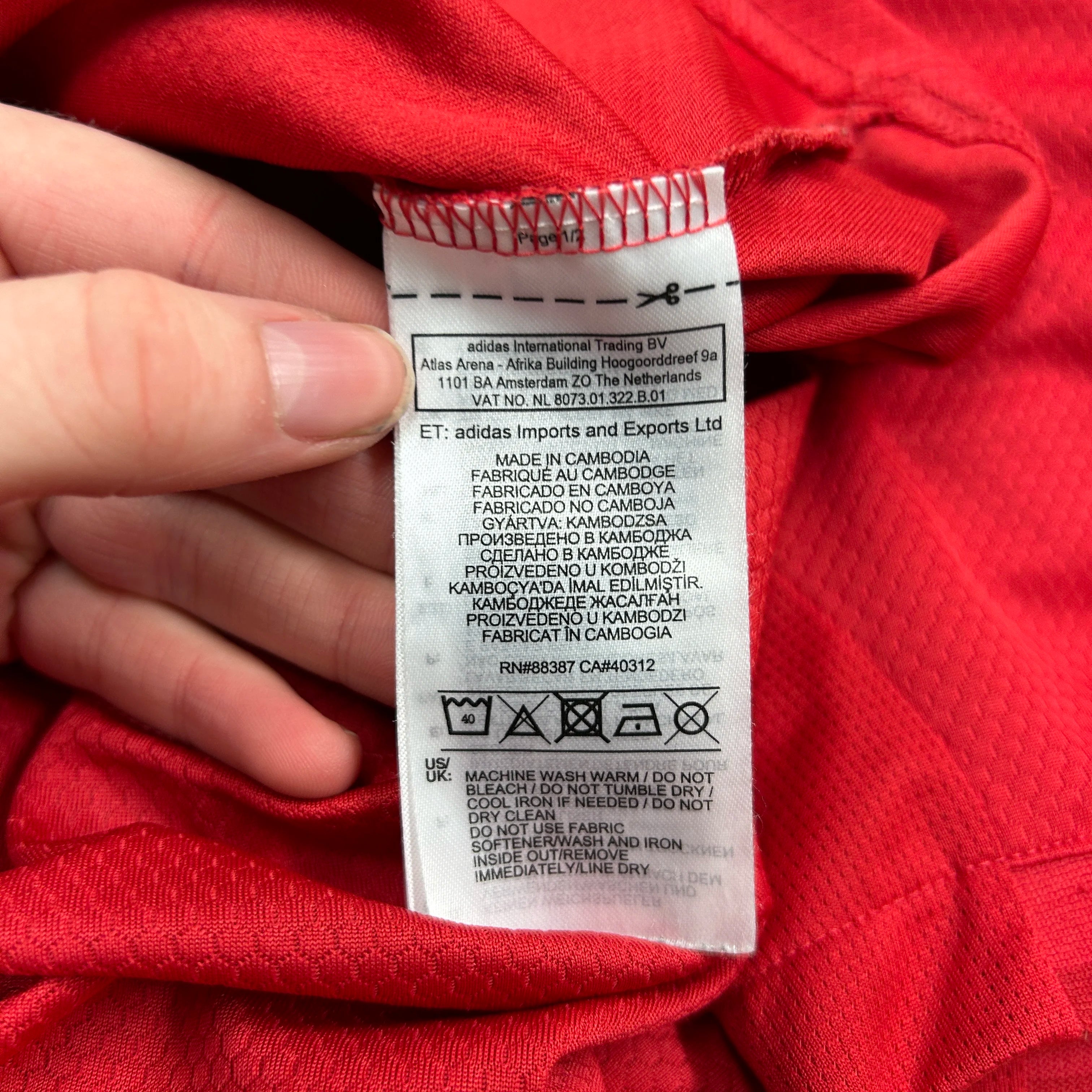 Vintage Man united Football Jersey-2019