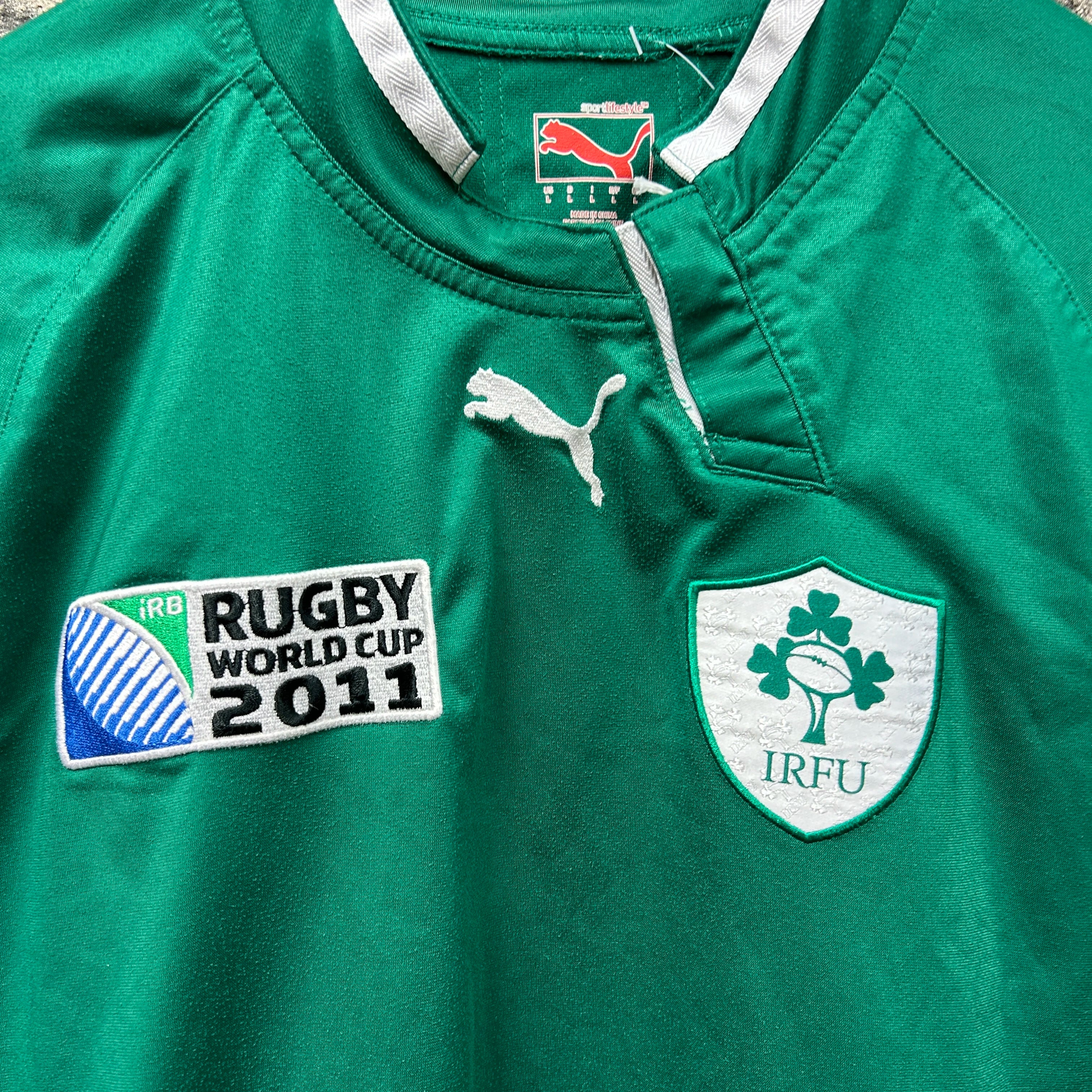 Vintage Ireland Rugby Jersey 2011