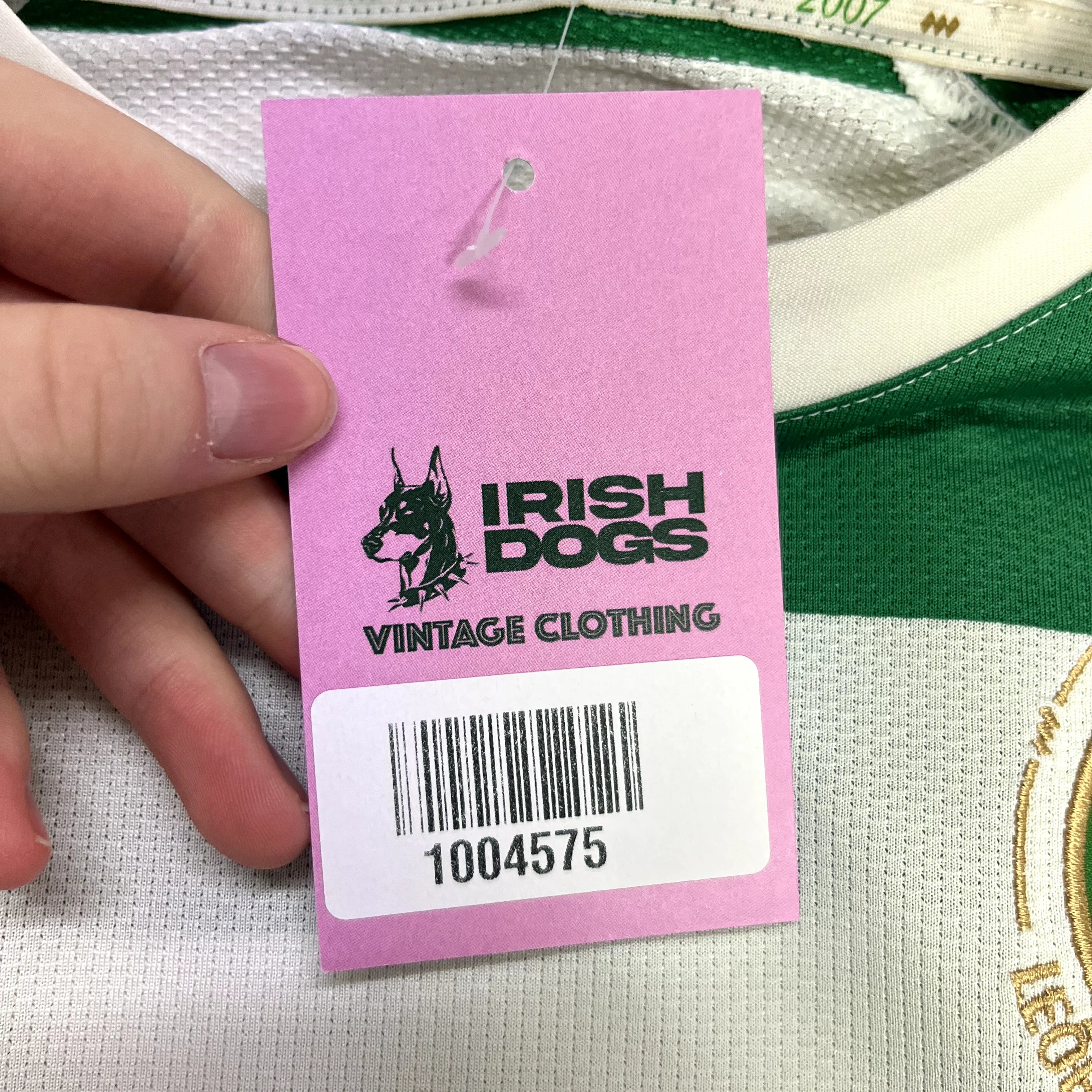 Vintage Celtic Football Shirt-2007/2008