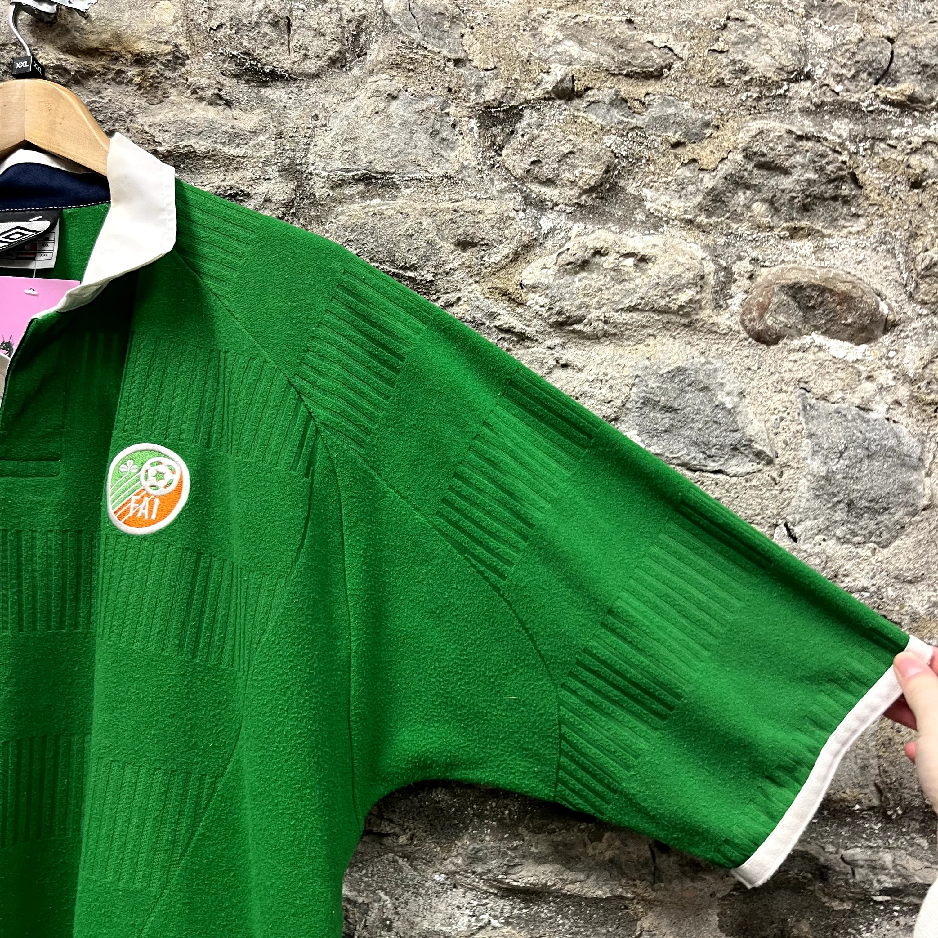 Vintage Ireland Football Jersey-2000