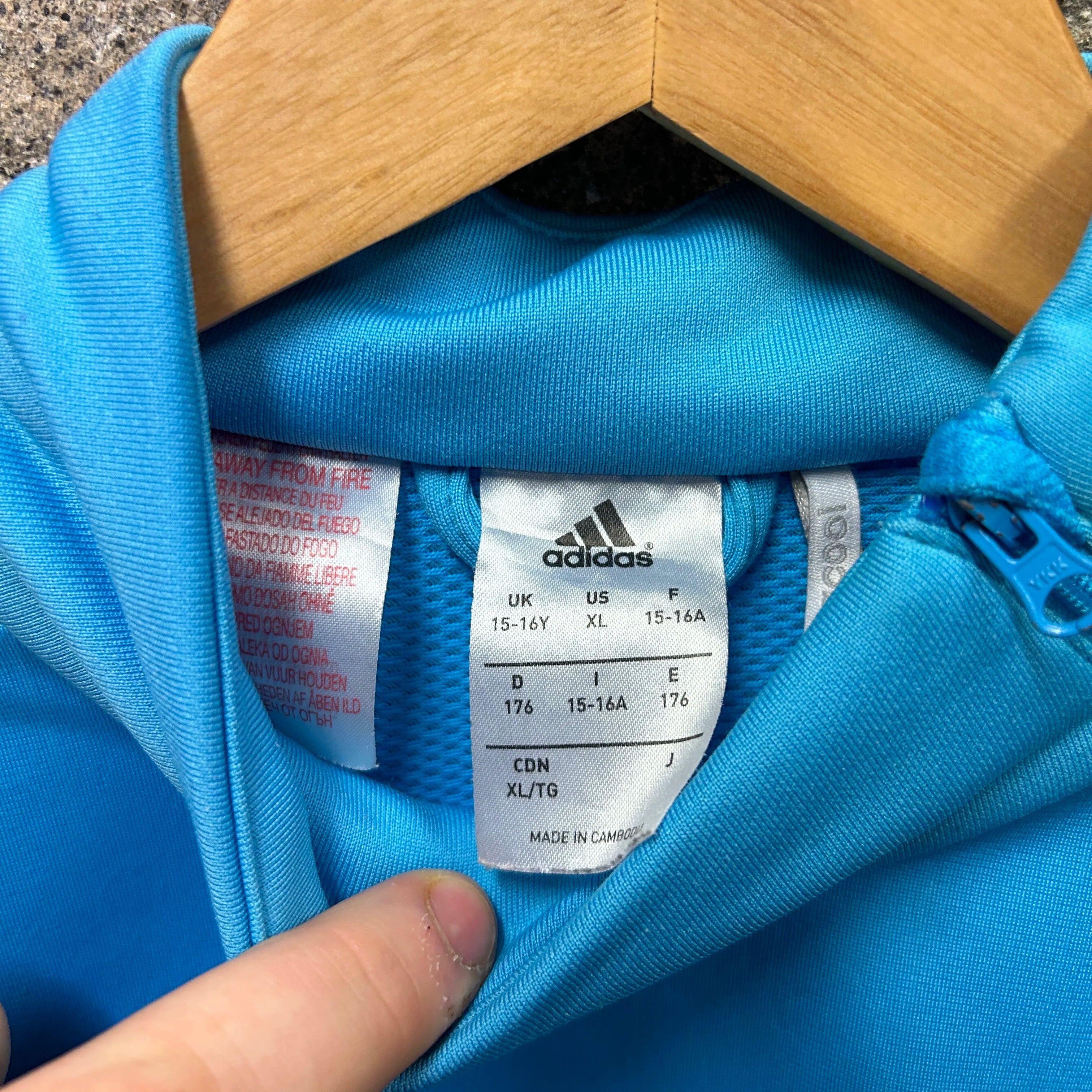 Marseille Adidas Sports Pullover / Training Top