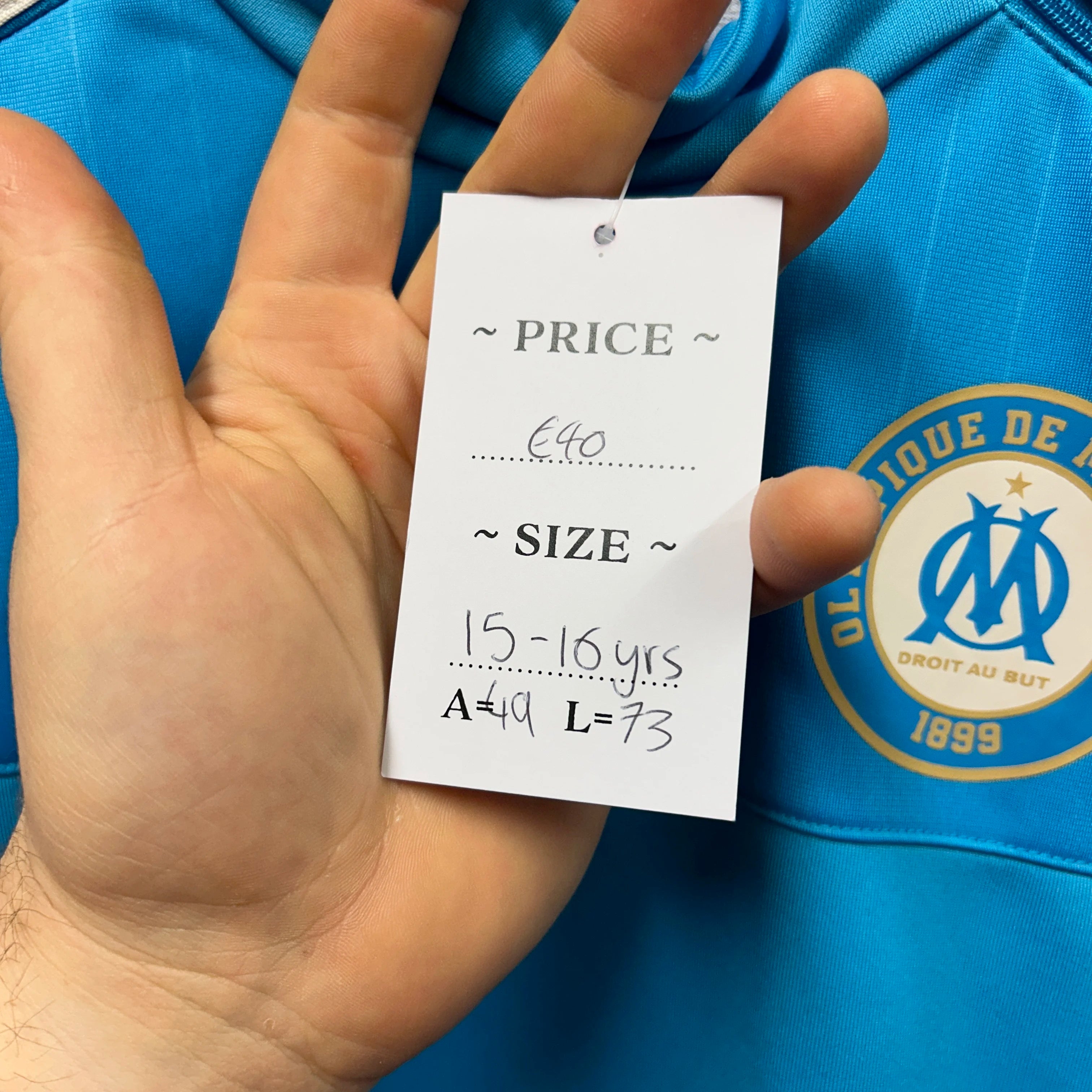 Marseille Adidas Sports Pullover / Training Top