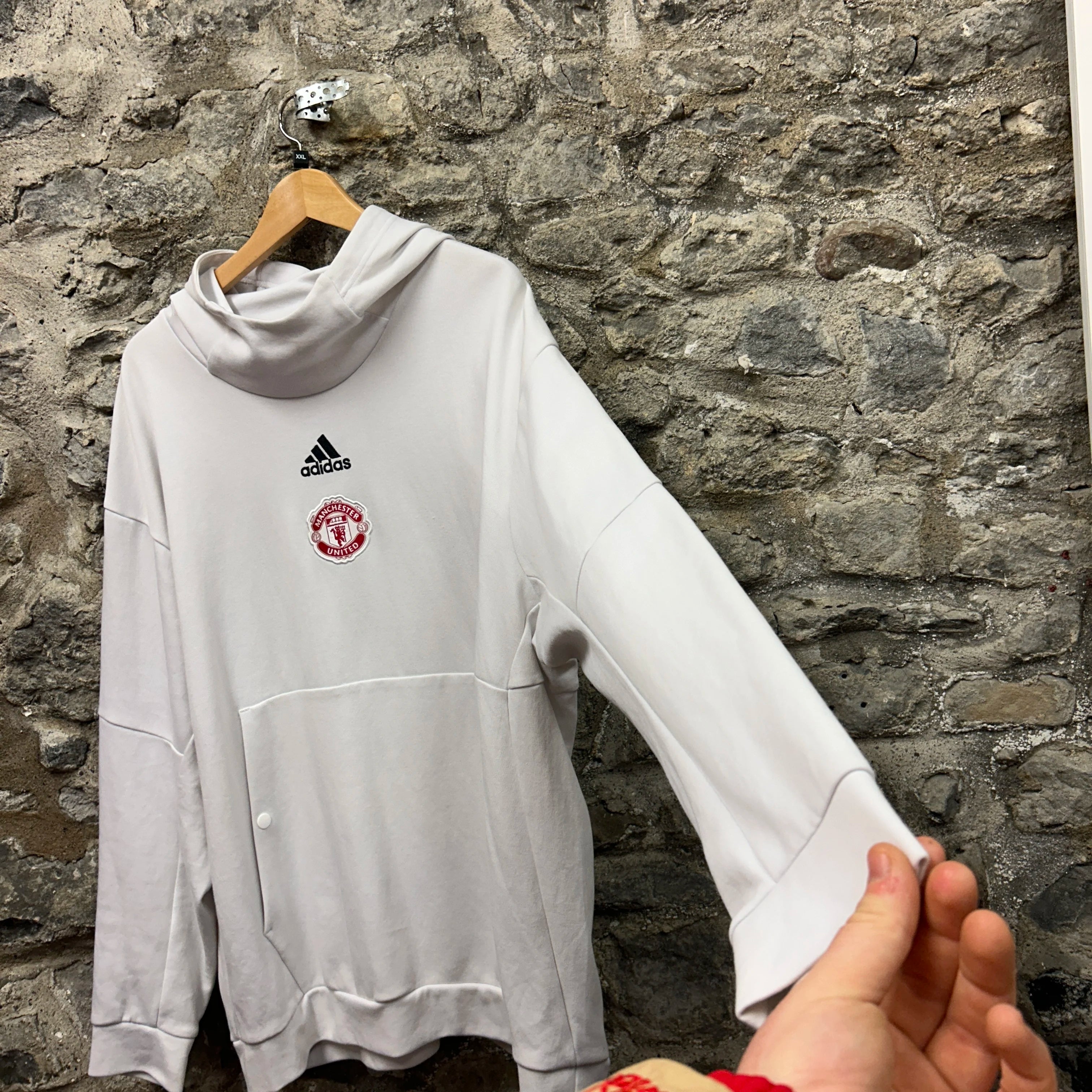 Man United Adidas Hoodie