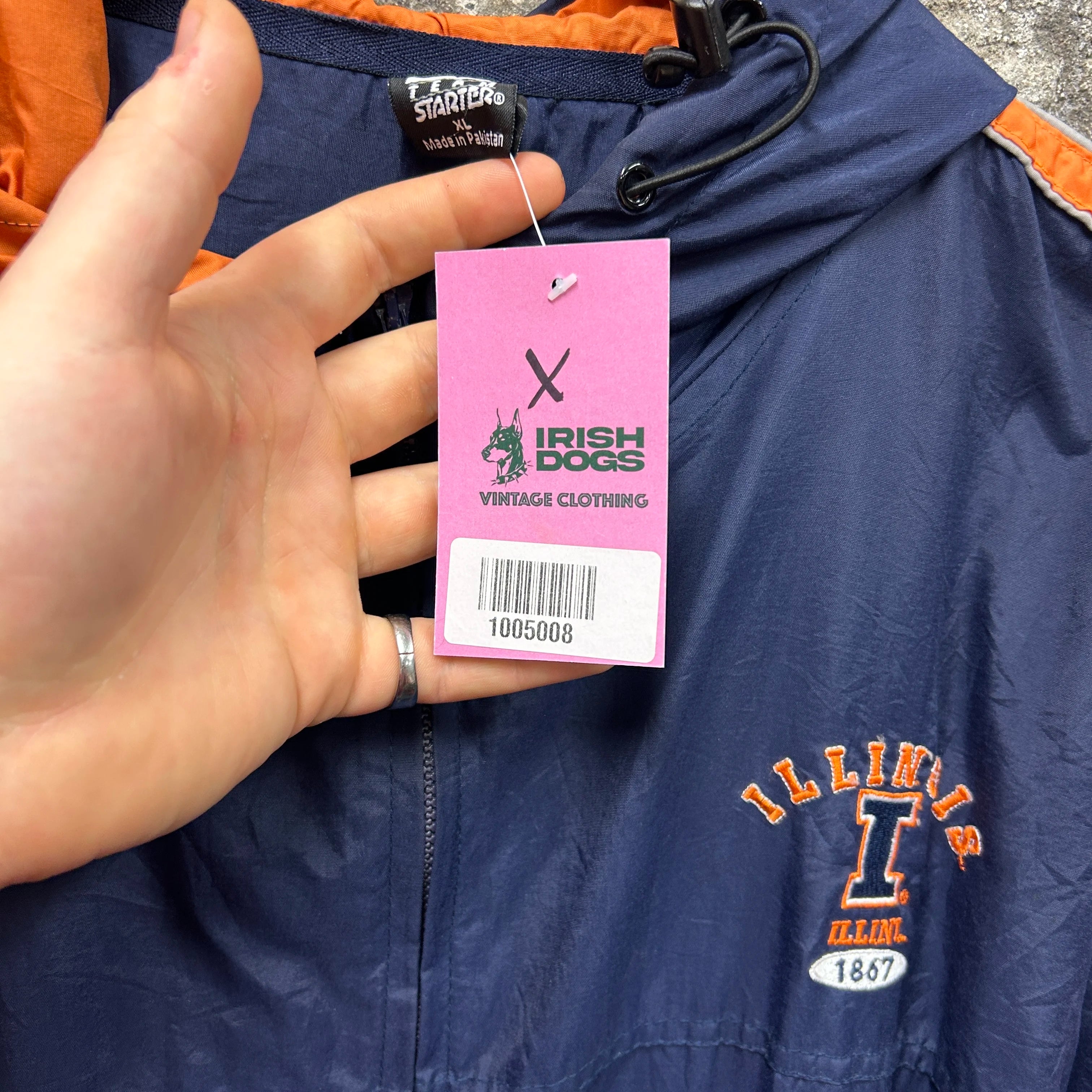 Illinois Windbreaker Jacket