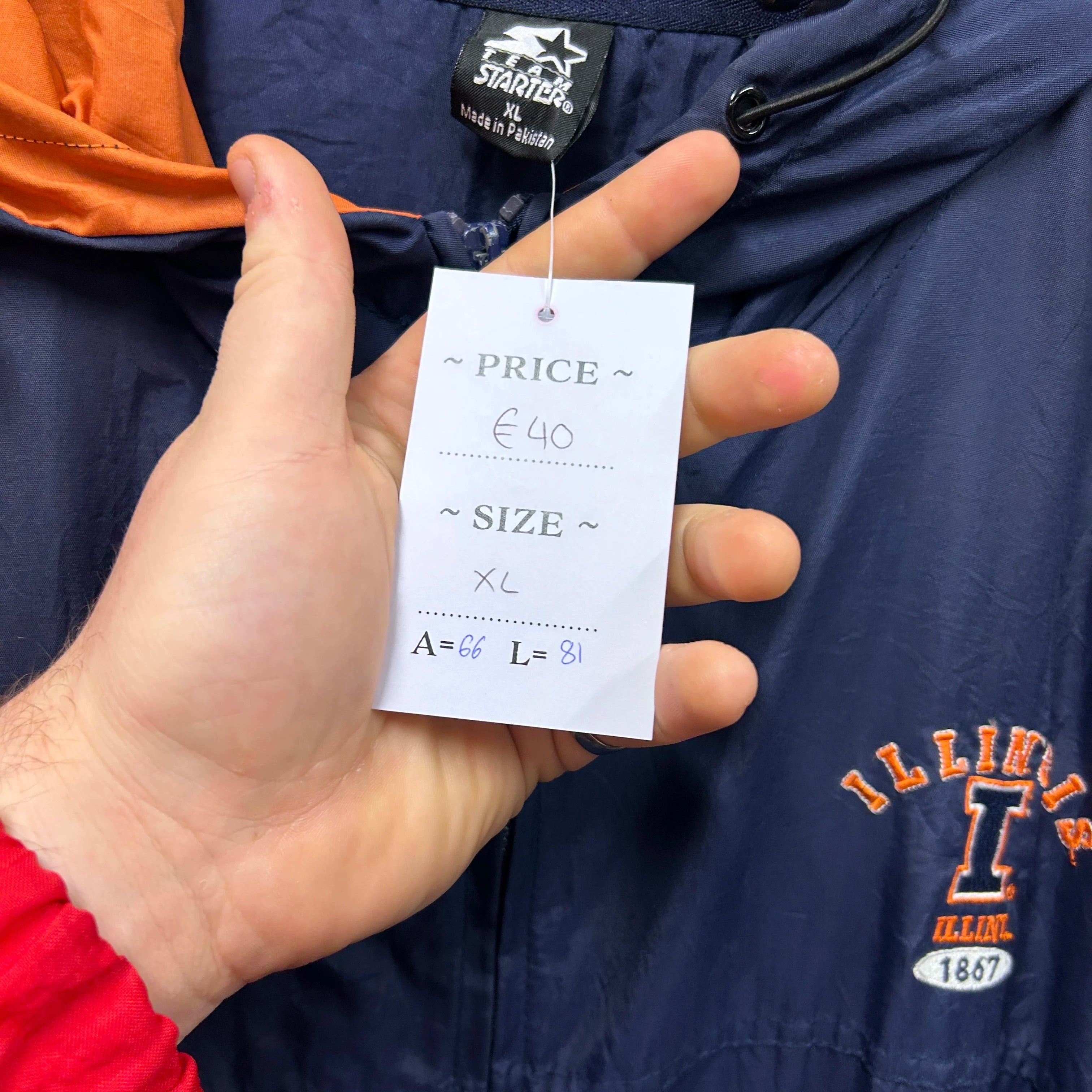 Illinois Windbreaker Jacket