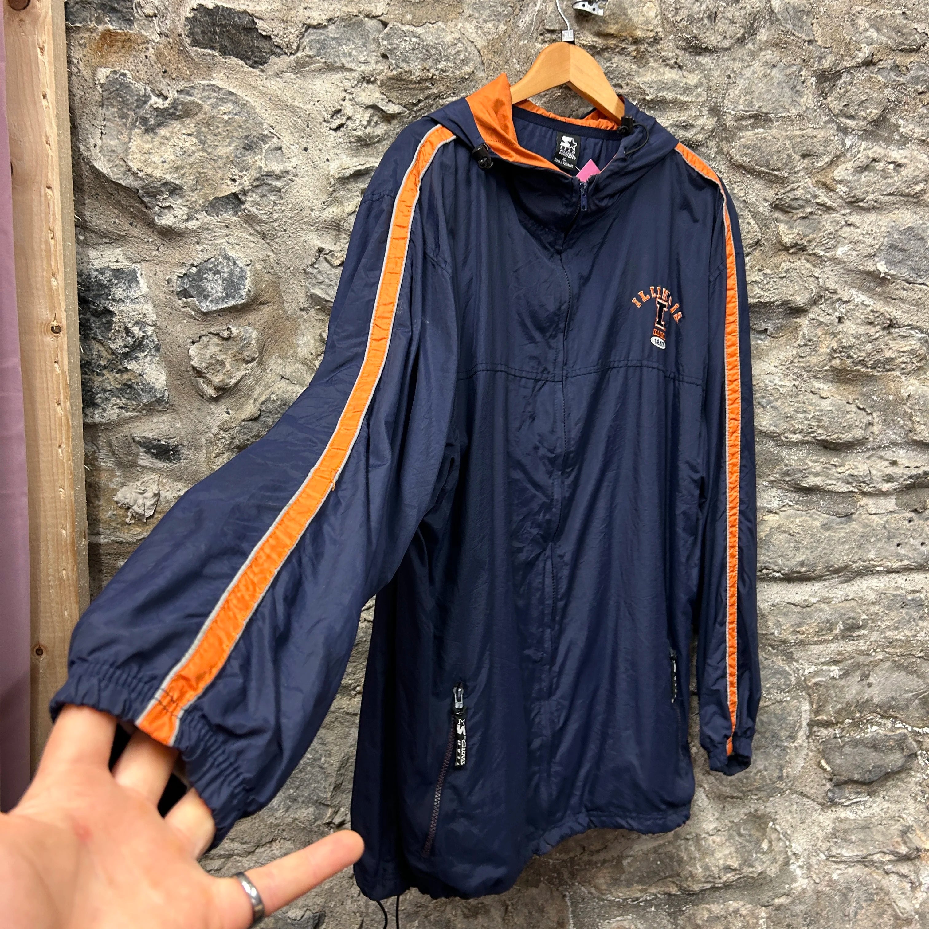 Illinois Windbreaker Jacket
