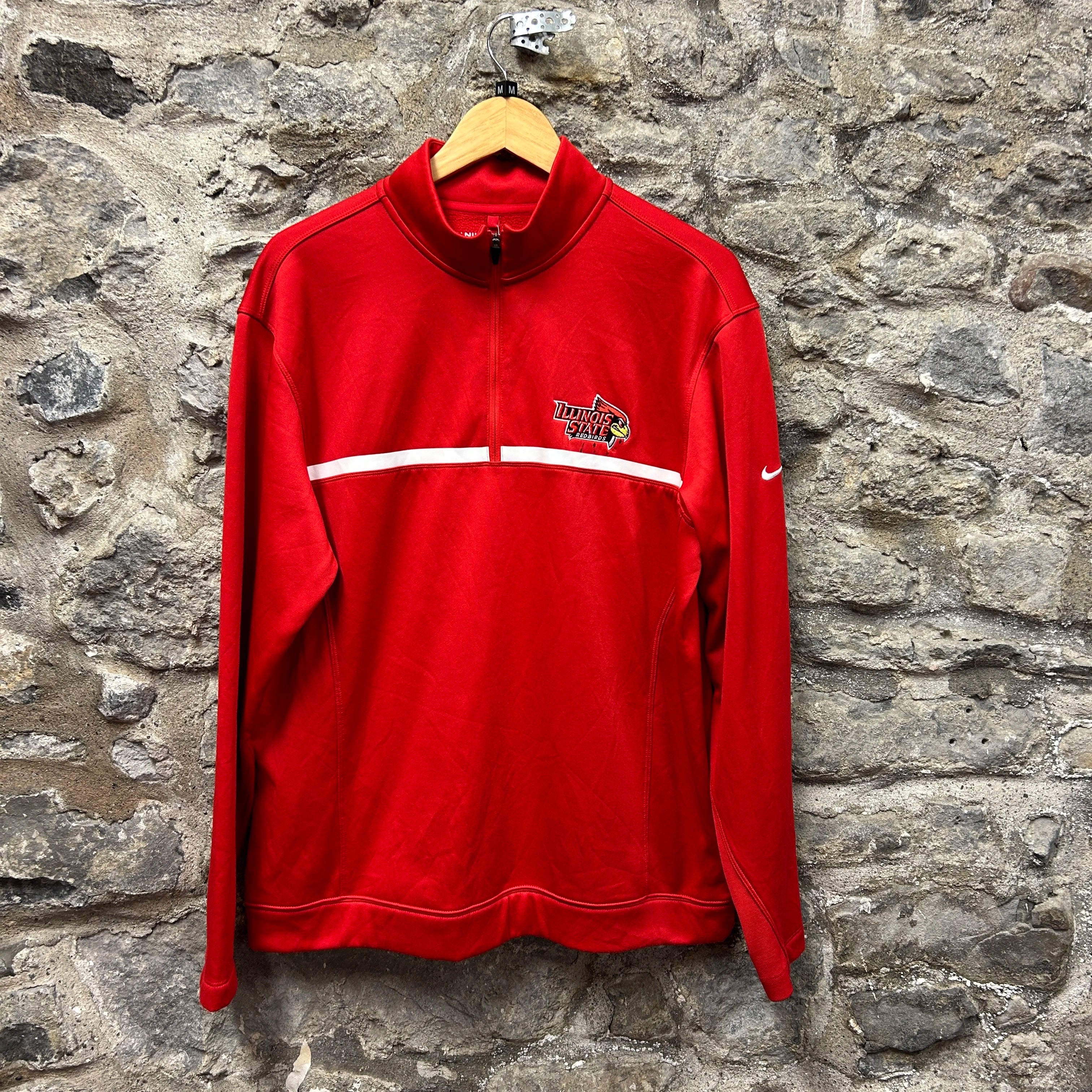 Illinois State Quarter-zip Fleece Pullover