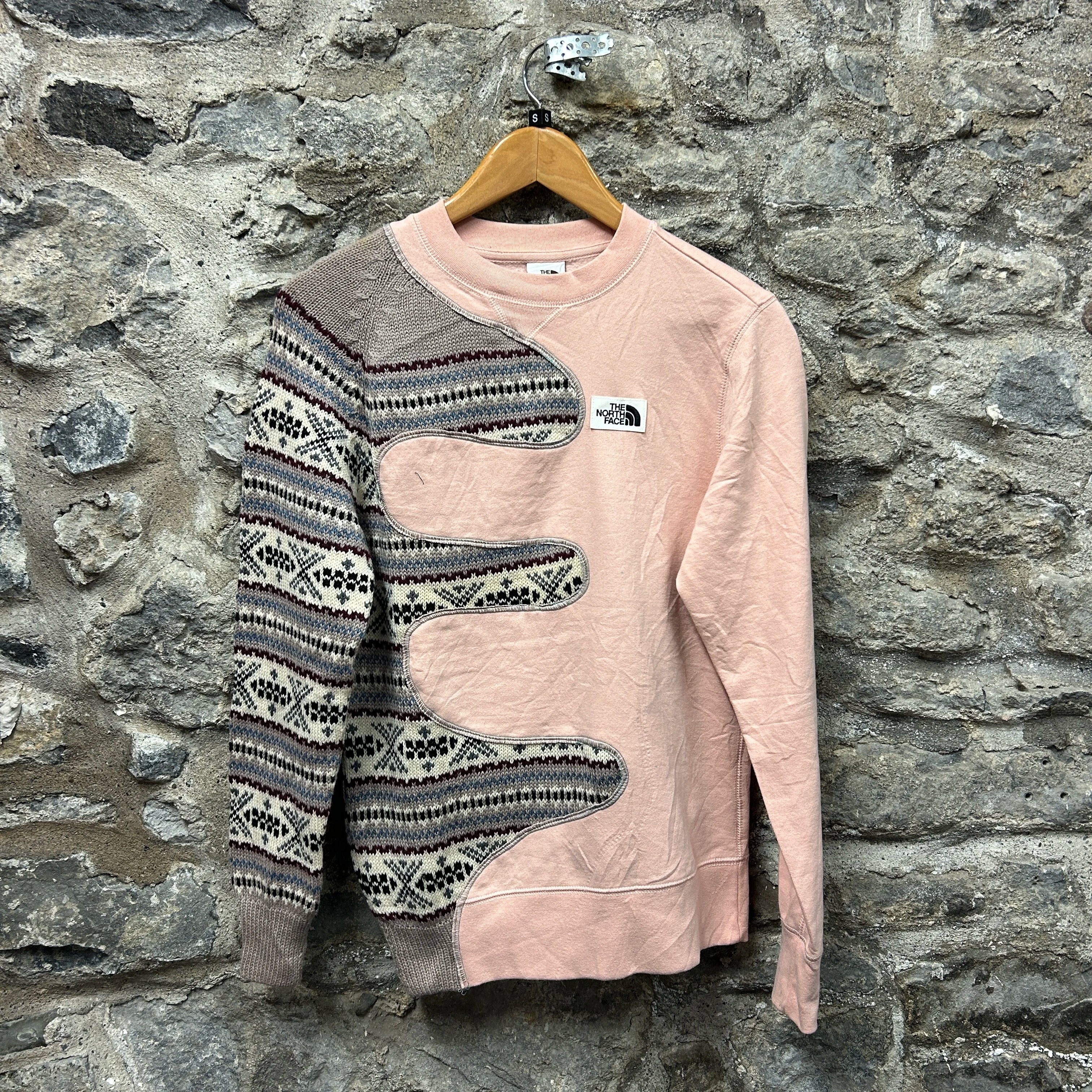 The North Face Patterned Rework Sweatshirt