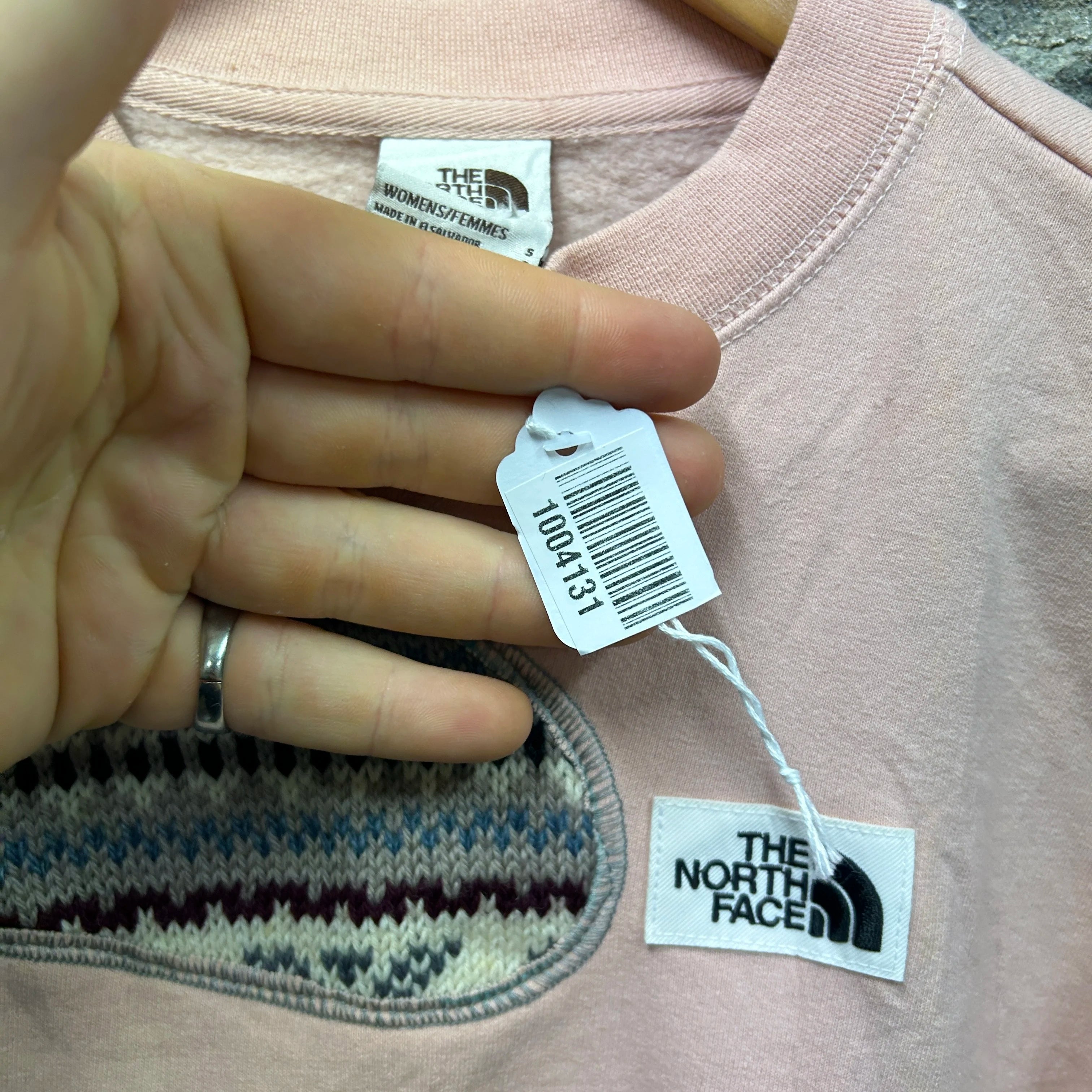 The North Face Patterned Rework Sweatshirt
