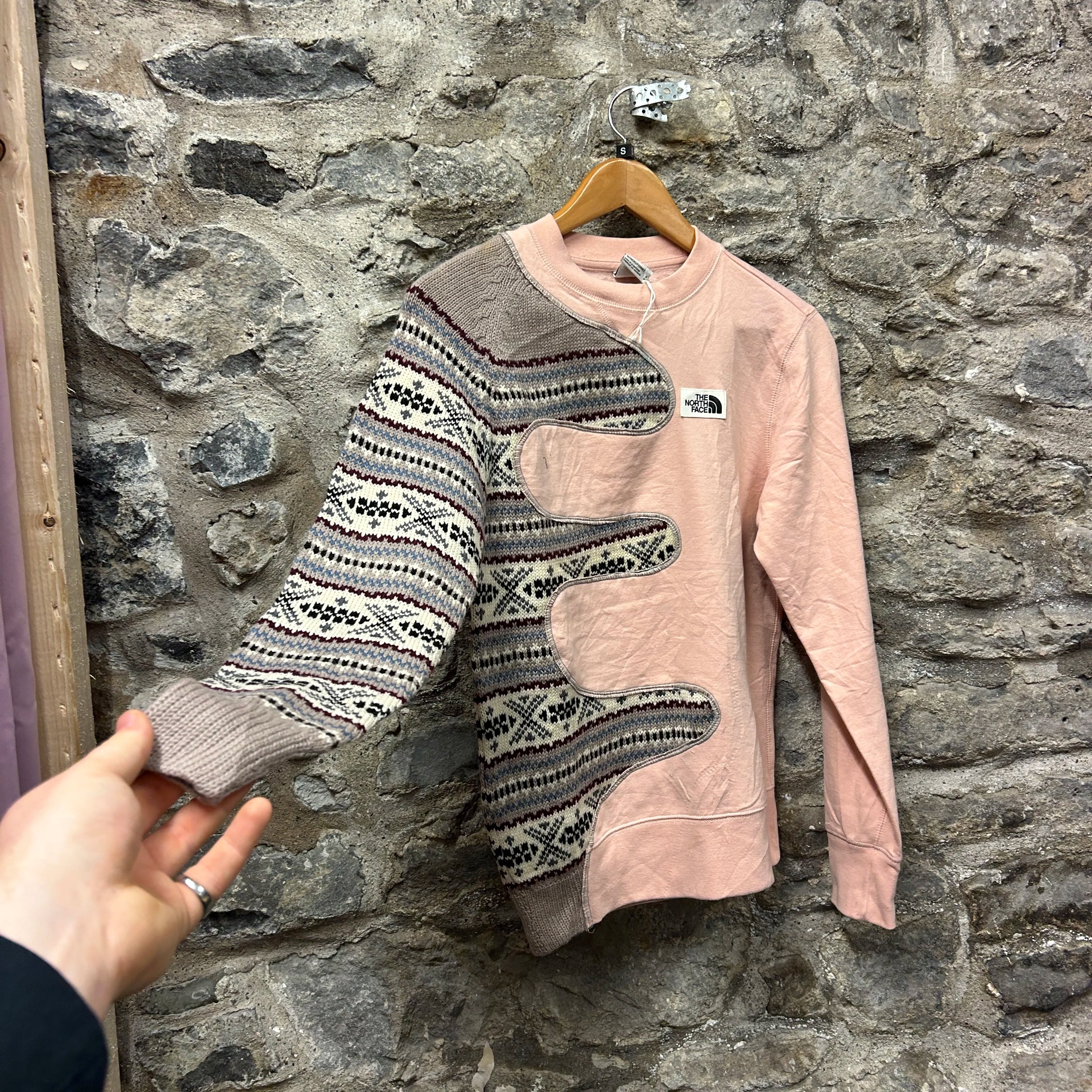 The North Face Patterned Rework Sweatshirt