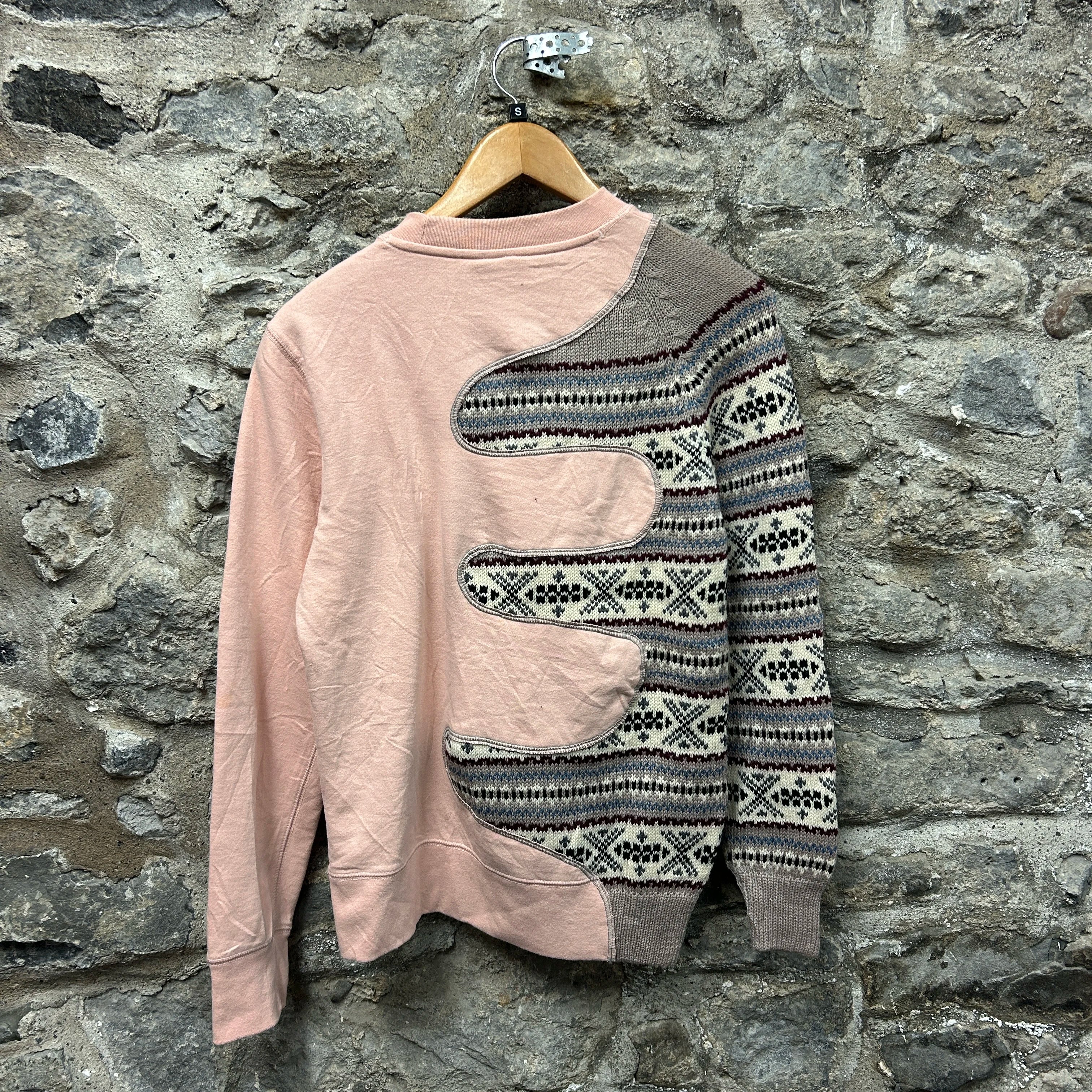 The North Face Patterned Rework Sweatshirt