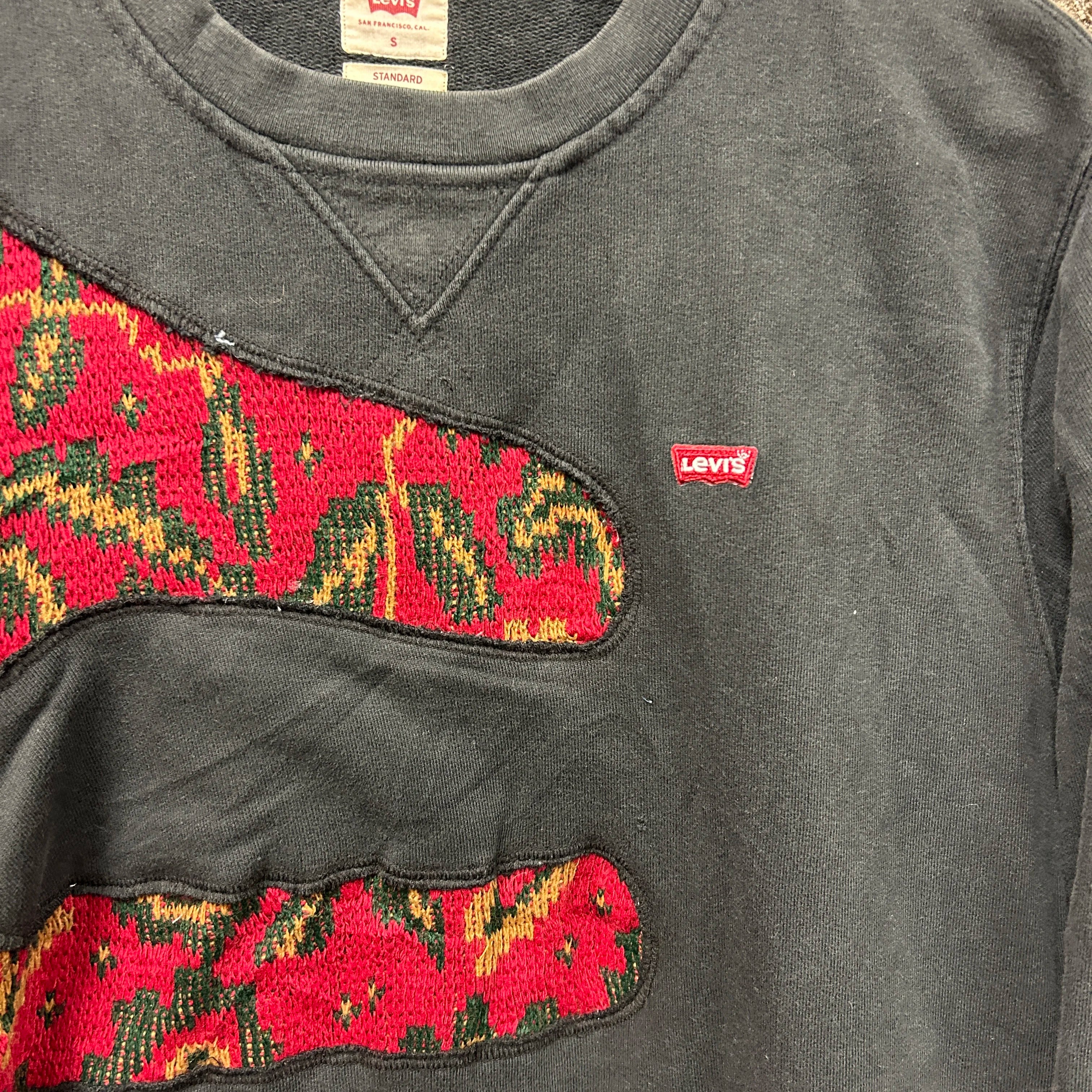 Levi's Patterned Rework Sweatshirt