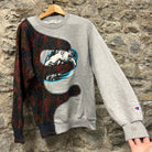 <p>Champion Patterned Rework Sweatshirt</p>