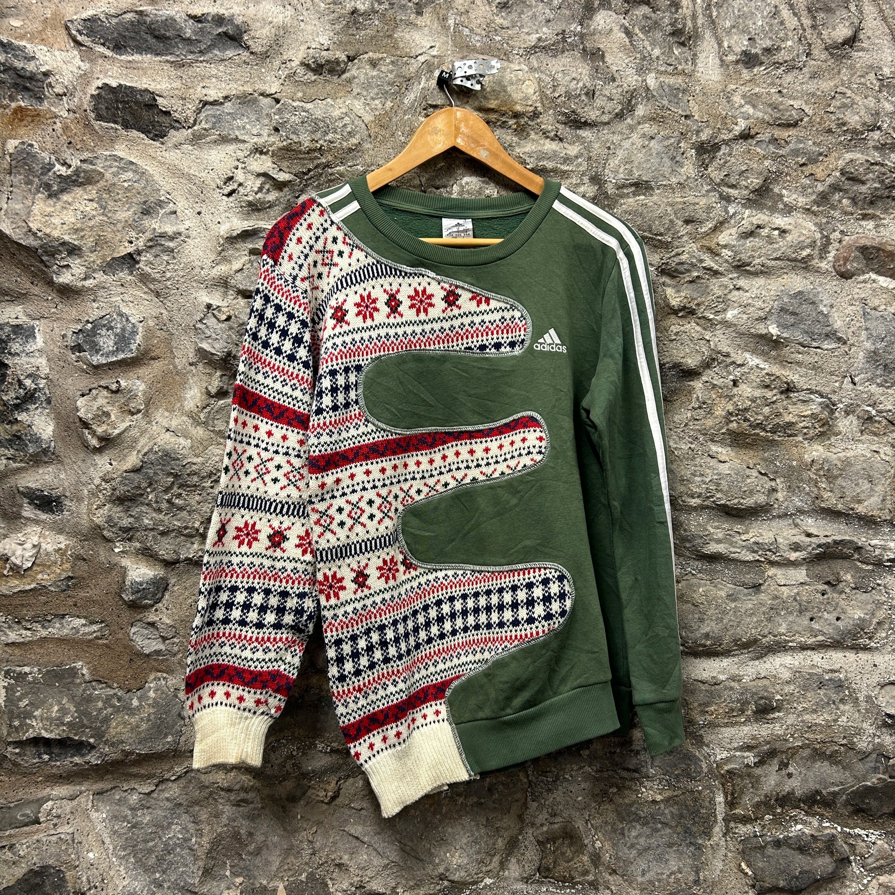 <p>Adidas Patterned Rework Sweatshirt</p>