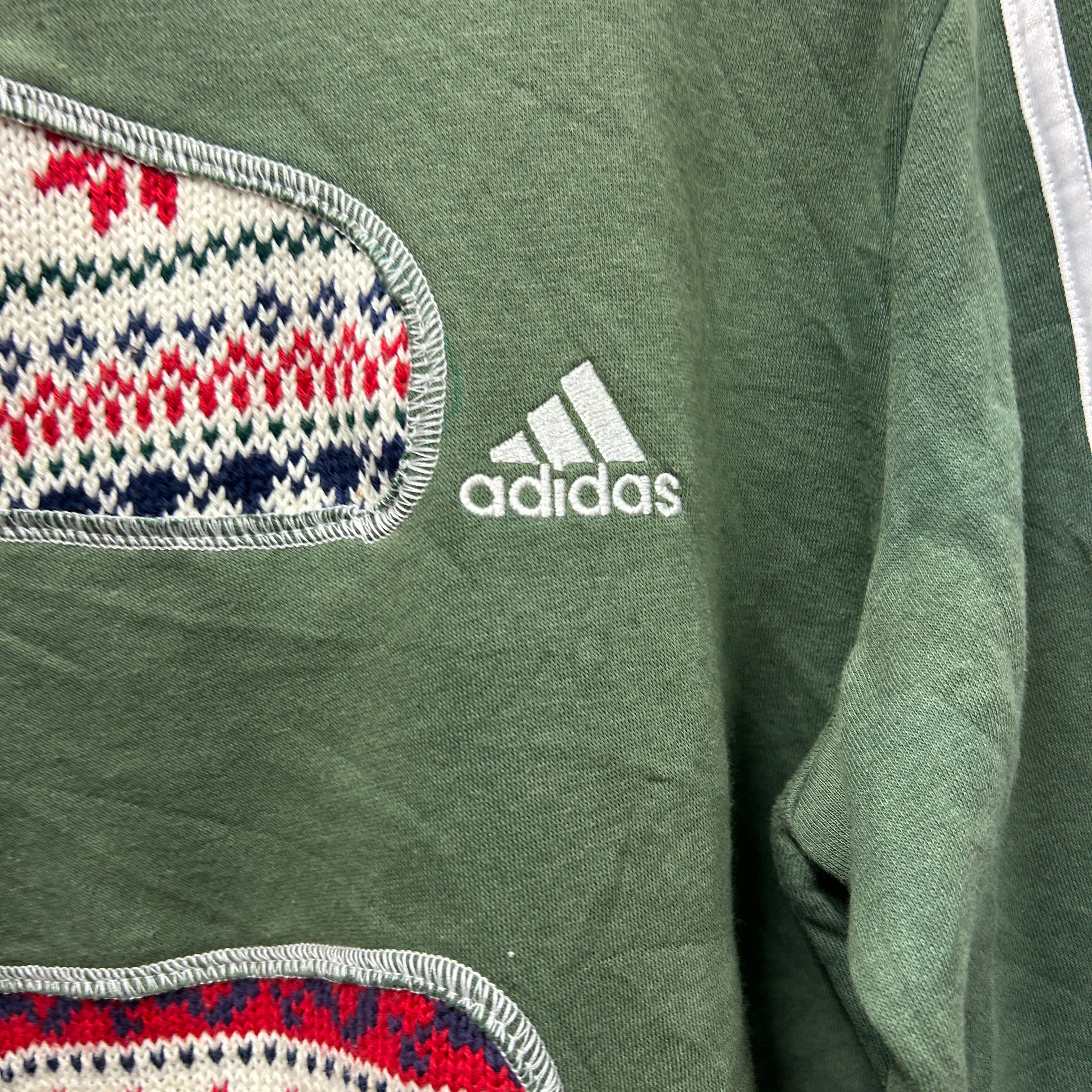 <p>Adidas Patterned Rework Sweatshirt</p>