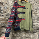 <p>Adidas Patterned Rework Sweatshirt</p>