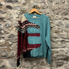 <p>Champion Patterned Rework Sweatshirt</p>