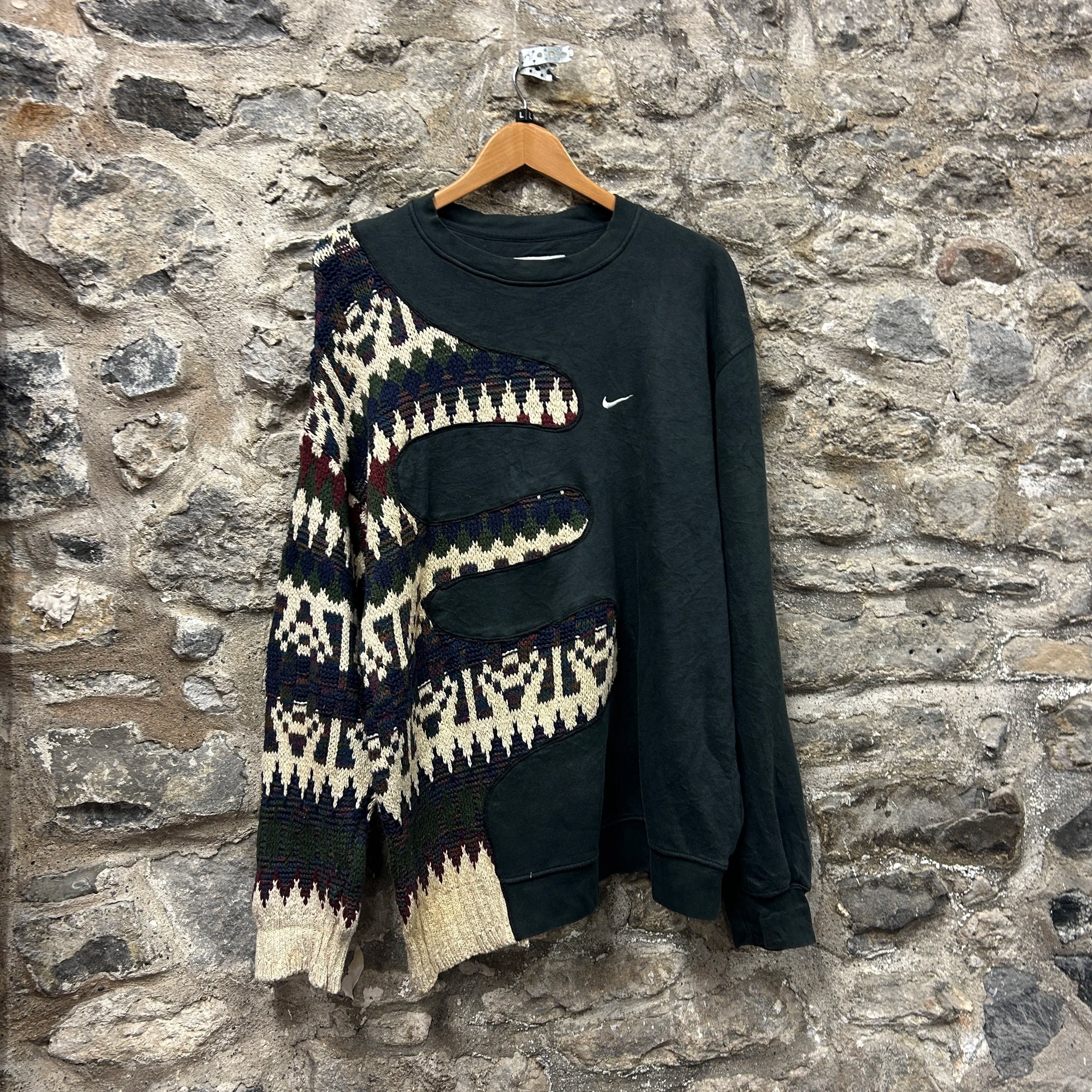 <p>Nike Patterned Rework Sweatshirt</p>