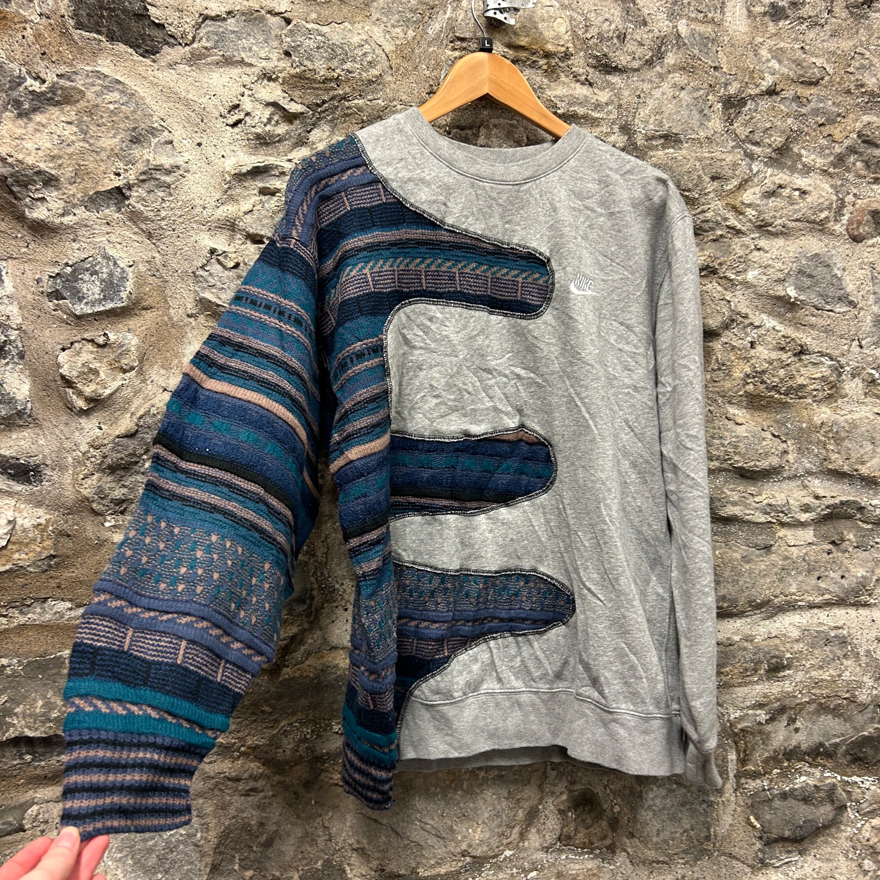 <p>Nike Patterned Rework Sweatshirt</p>