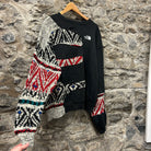 <p>The North Face Patterned Rework Sweatshirt</p>