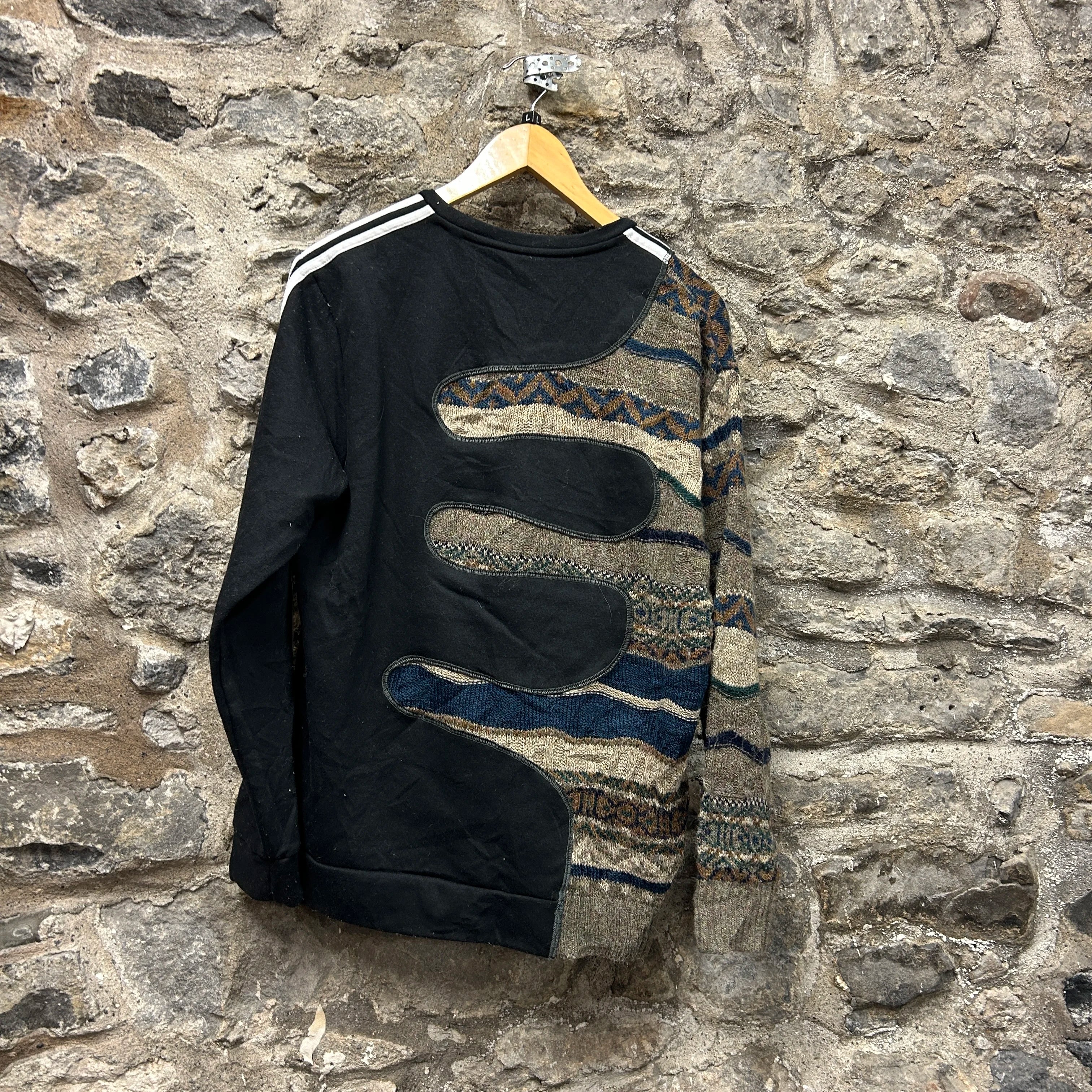 <p>Adidas Patterned Rework Sweatshirt</p>