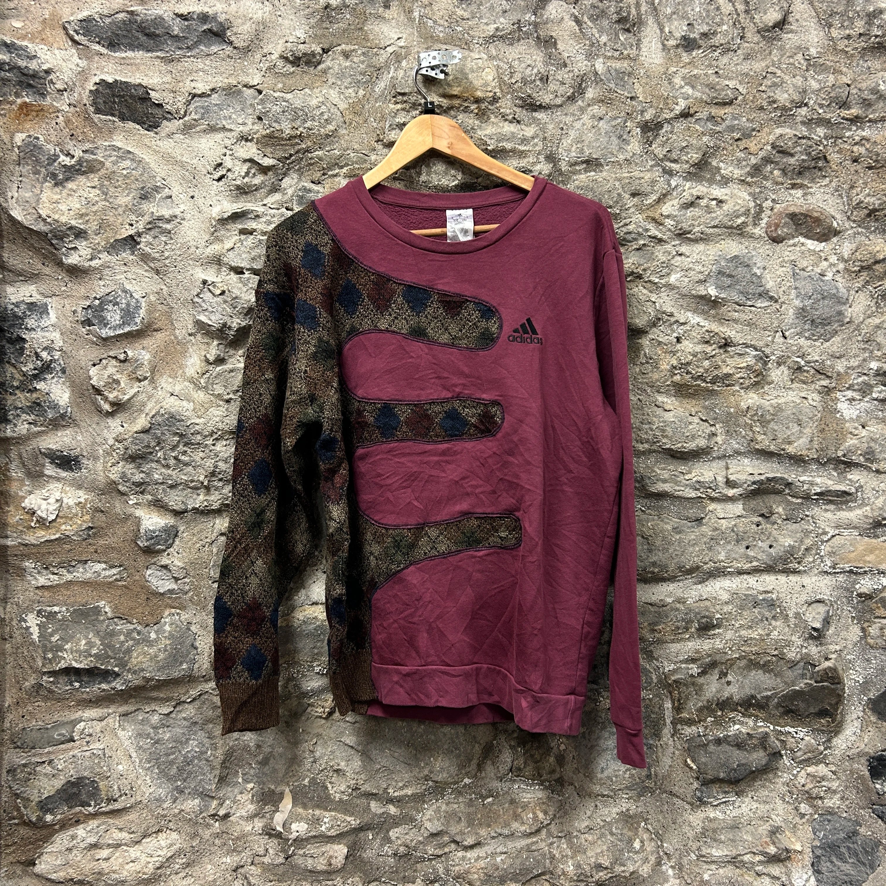 <p>Adidas Patterned Rework Sweatshirt</p>