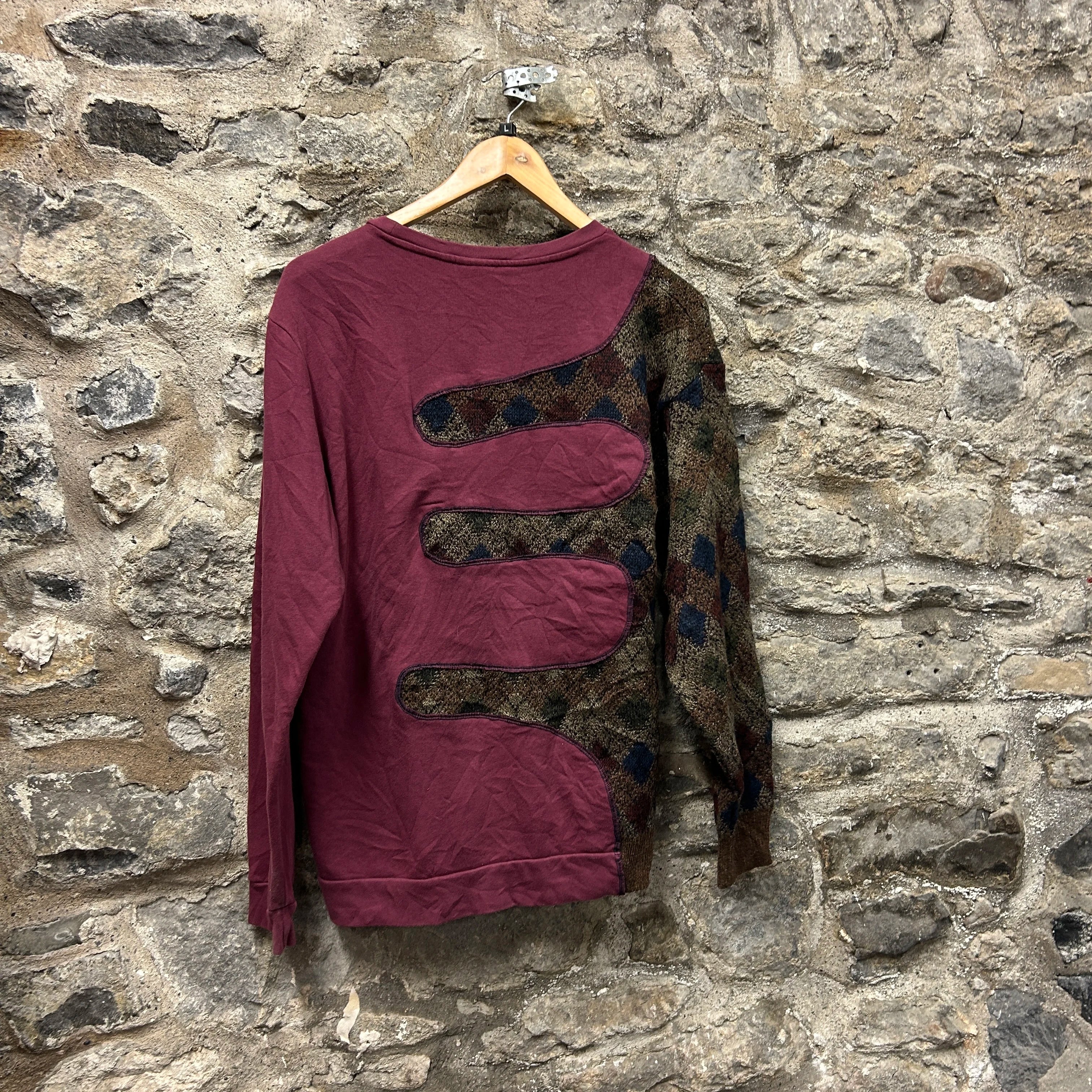 <p>Adidas Patterned Rework Sweatshirt</p>