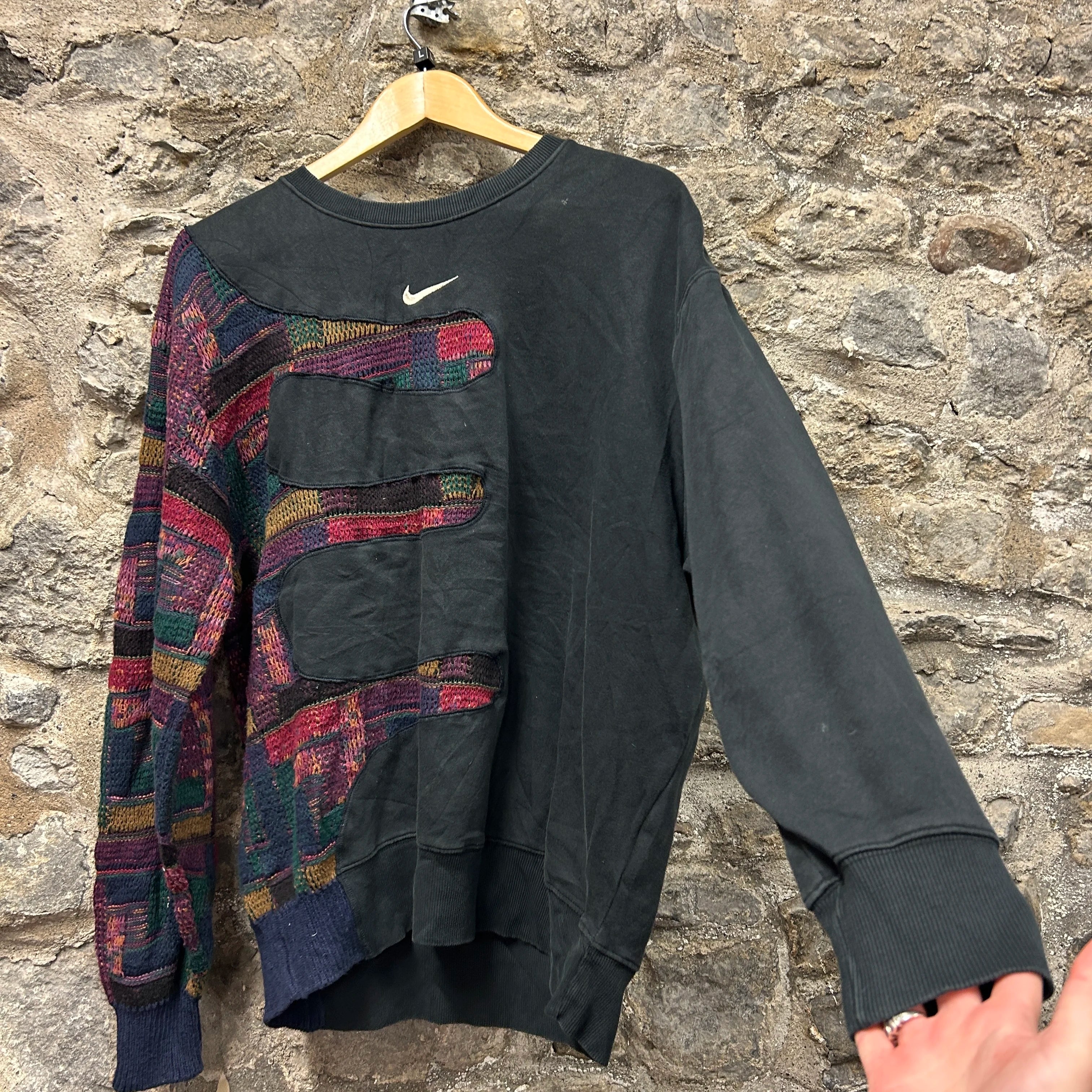 <p>Nike Patterned Rework Sweatshirt</p>
