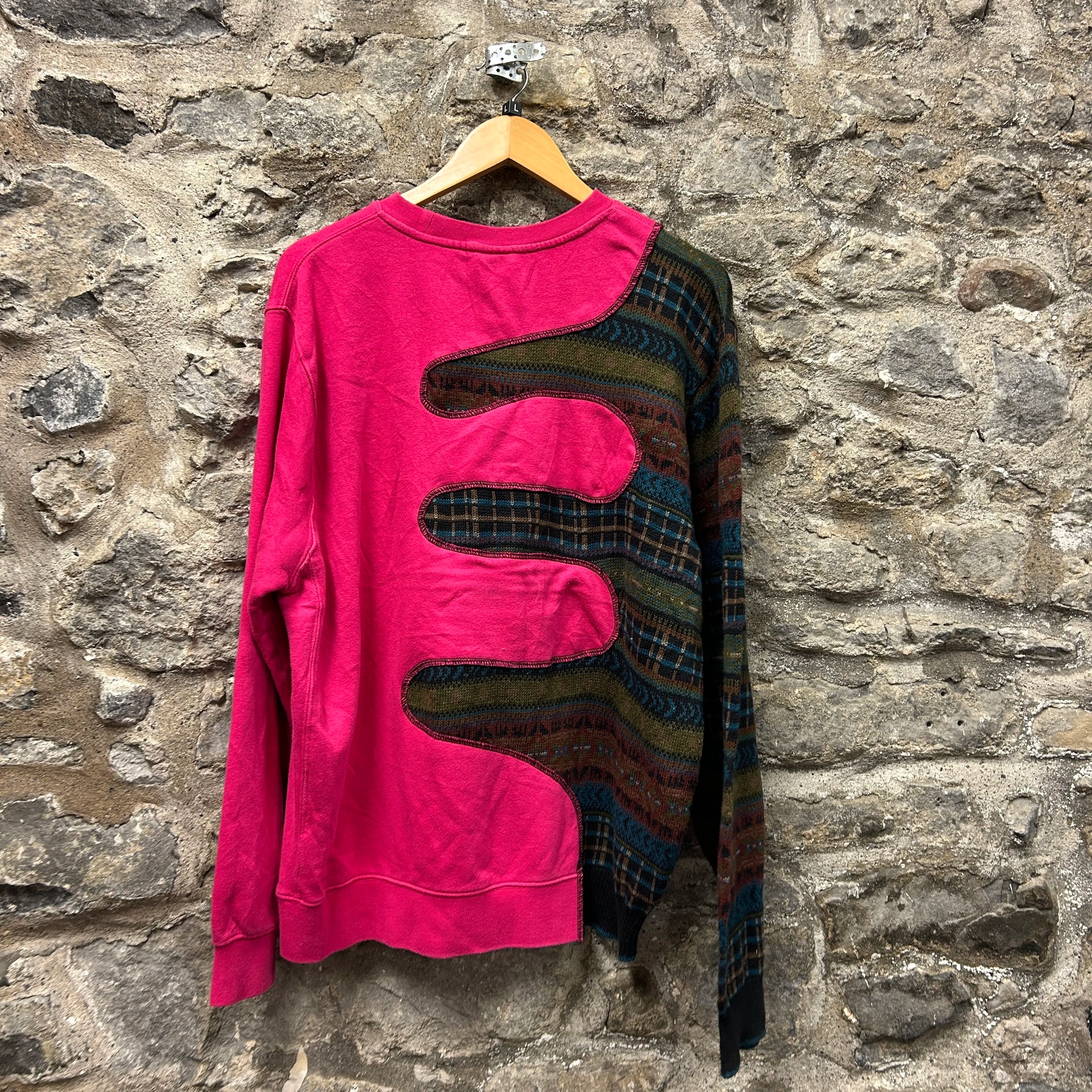 <p>Nike Patterned Rework Sweatshirt</p>