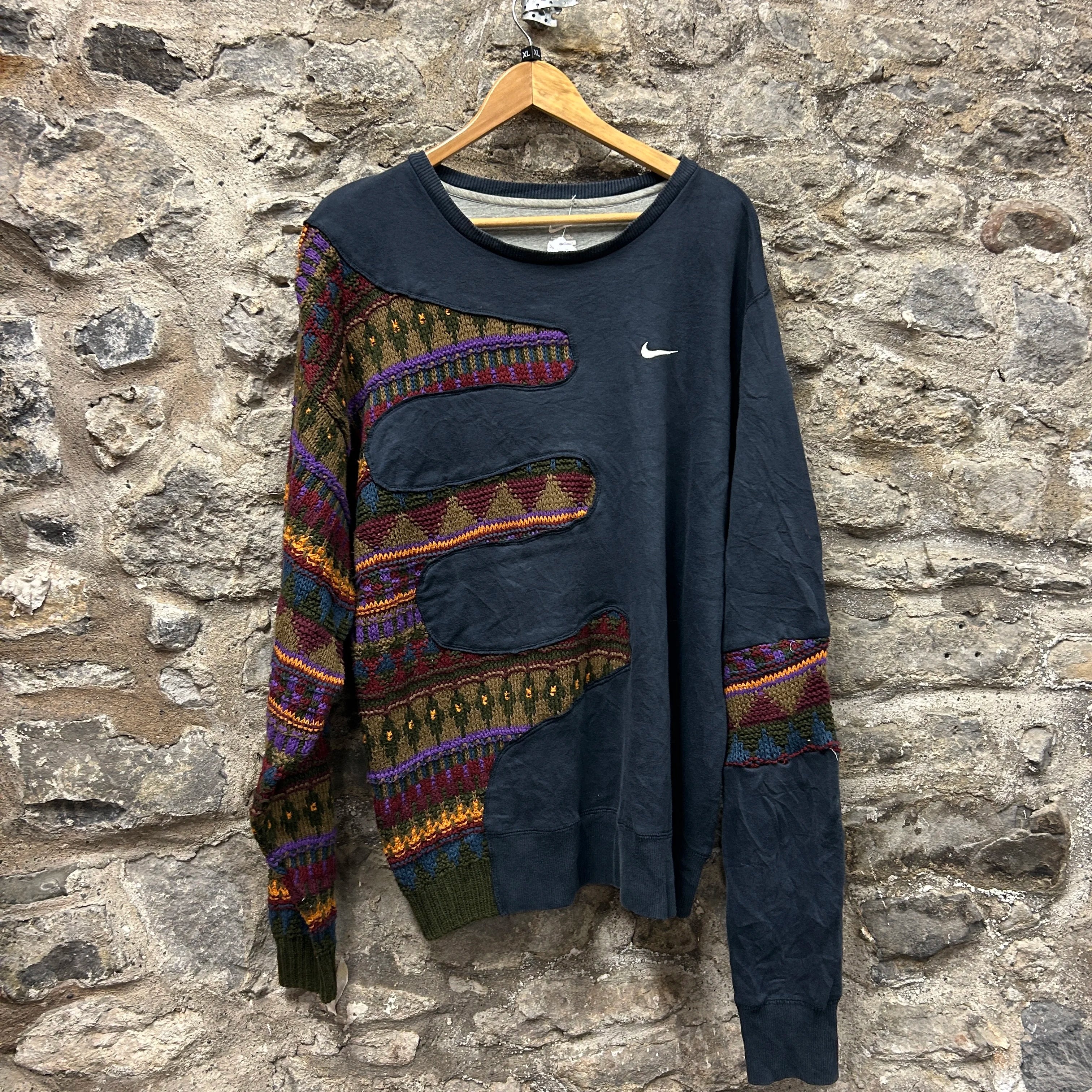 <p>Nike Patterned Rework Sweatshirt</p>