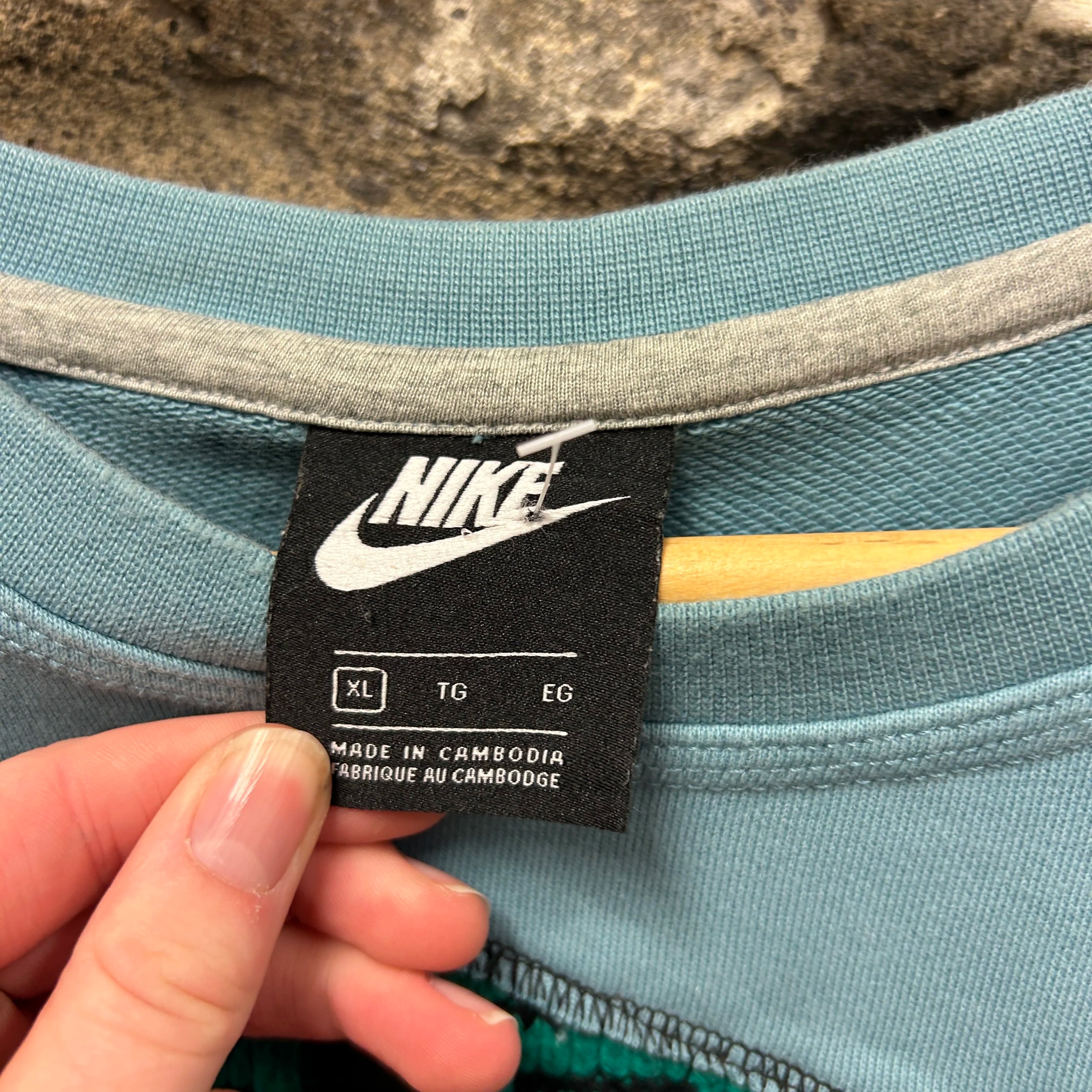 <p>Nike Patterned Rework Sweatshirt</p>