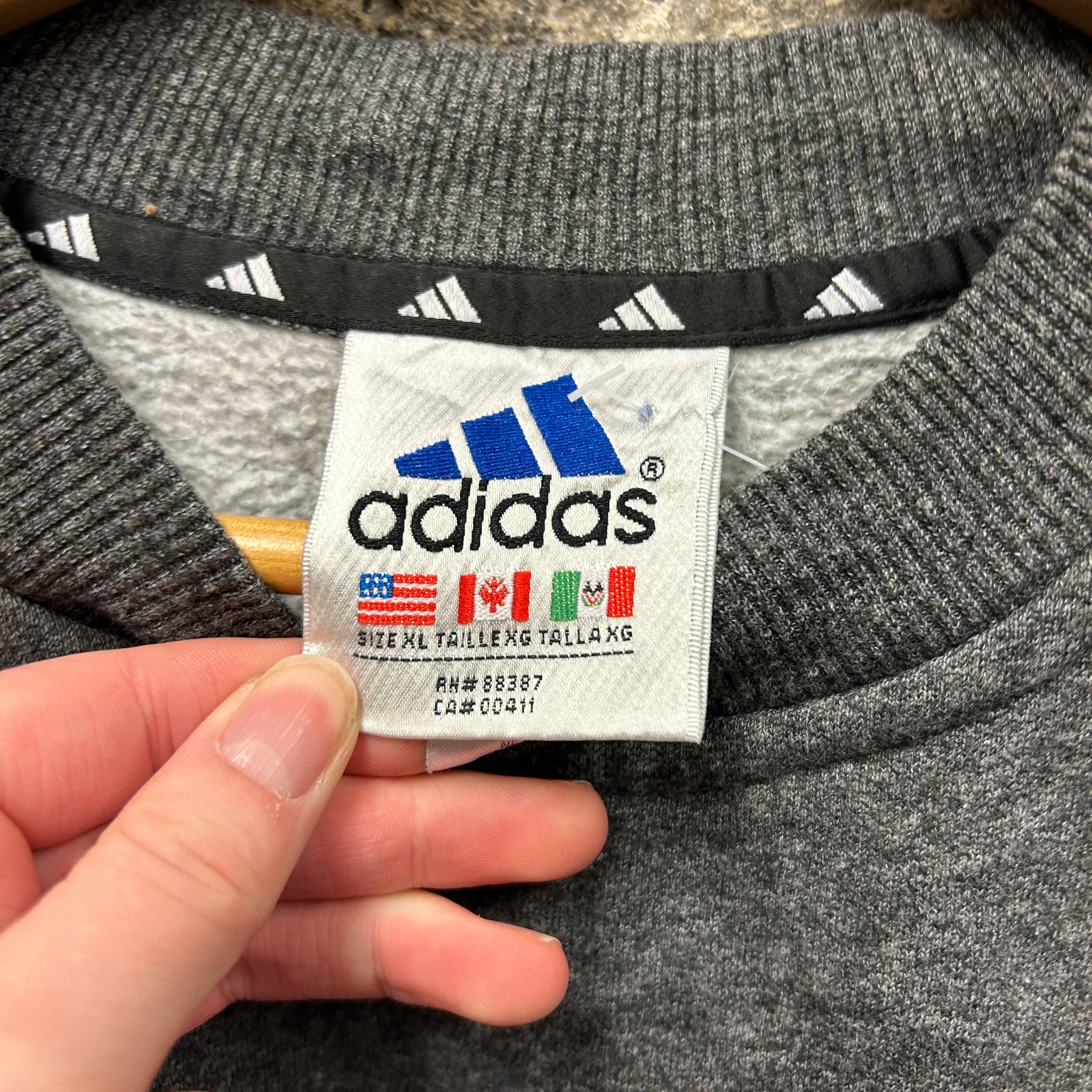 <p>Adidas Patterned Rework Sweatshirt</p>