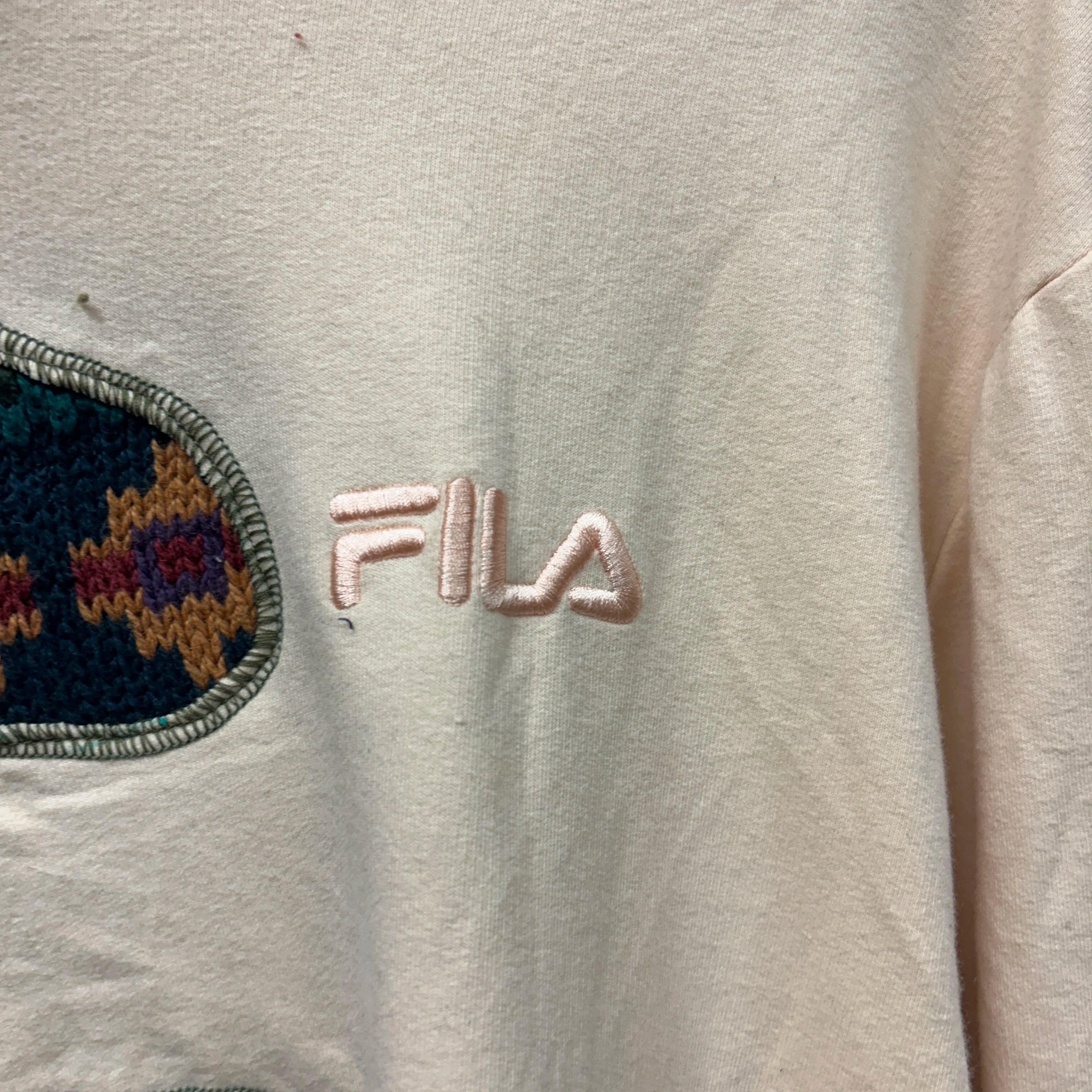 <p>Fila Patterned Rework Sweatshirt</p>