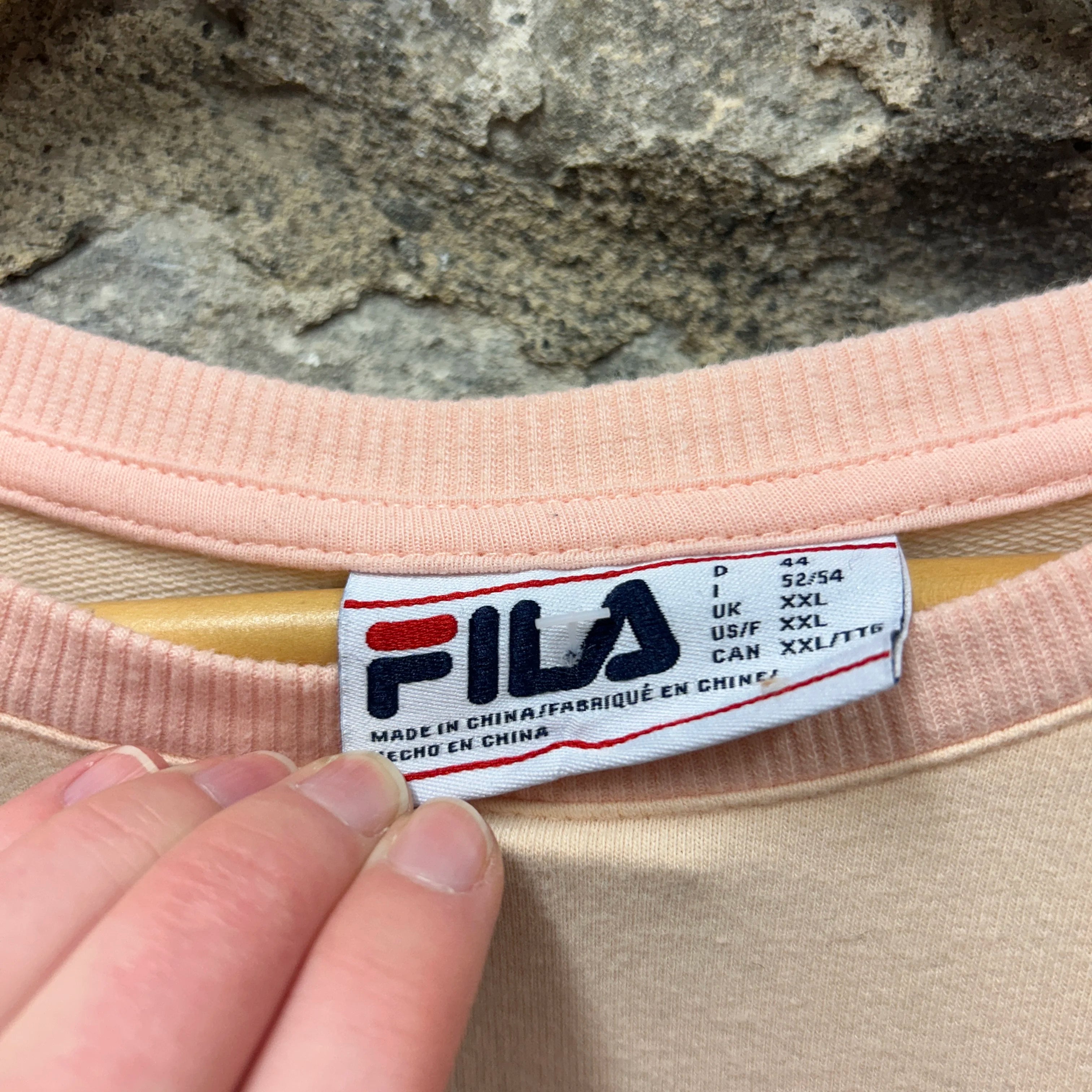 <p>Fila Patterned Rework Sweatshirt</p>