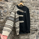 <p>Adidas Patterned Rework Sweatshirt</p>