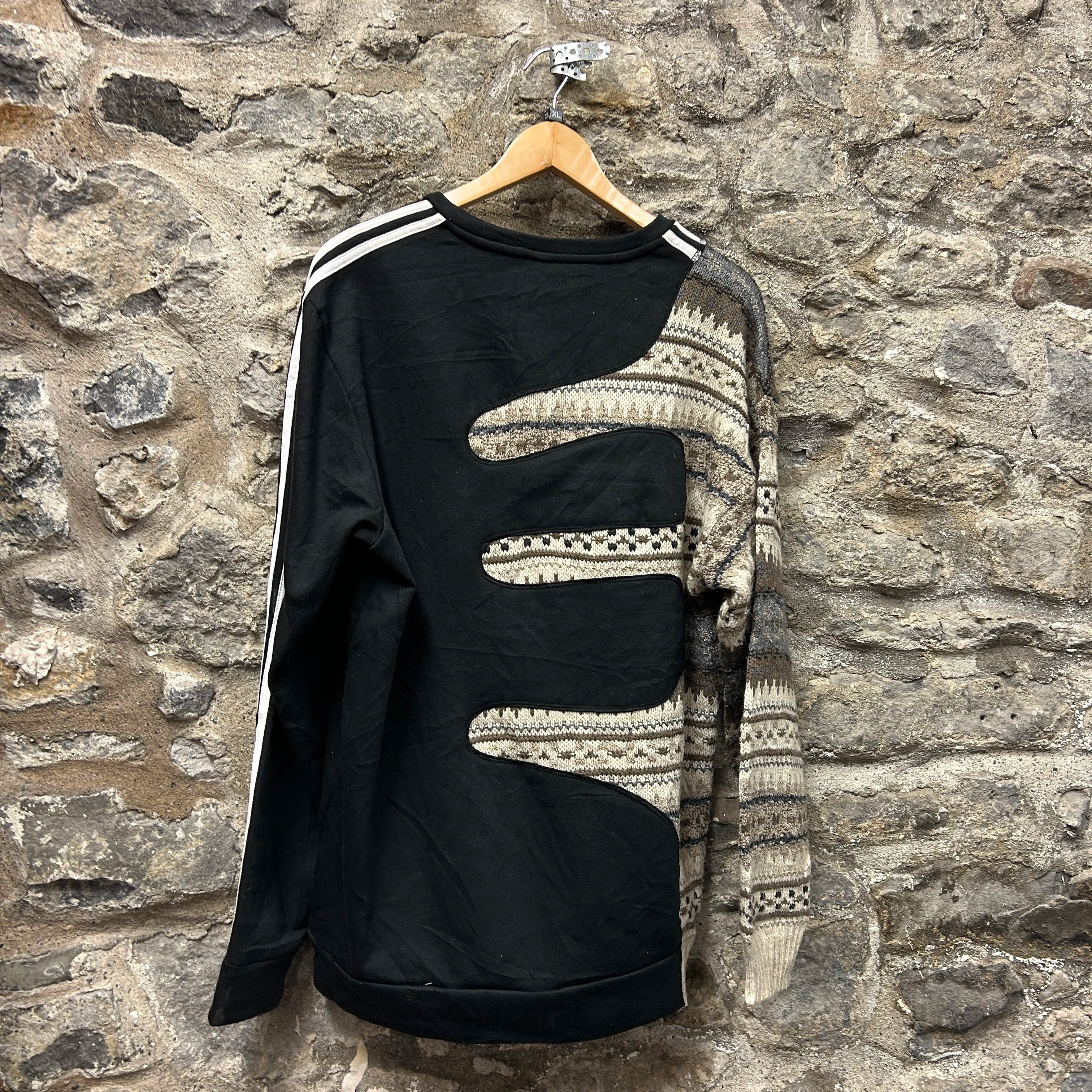 <p>Adidas Patterned Rework Sweatshirt</p>