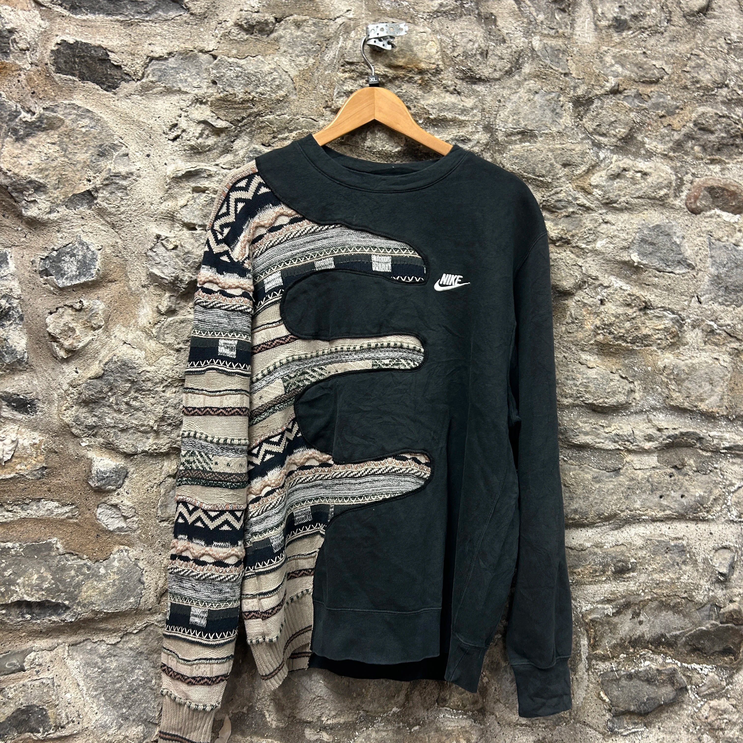 <p>Nike Patterned Rework Sweatshirt</p>