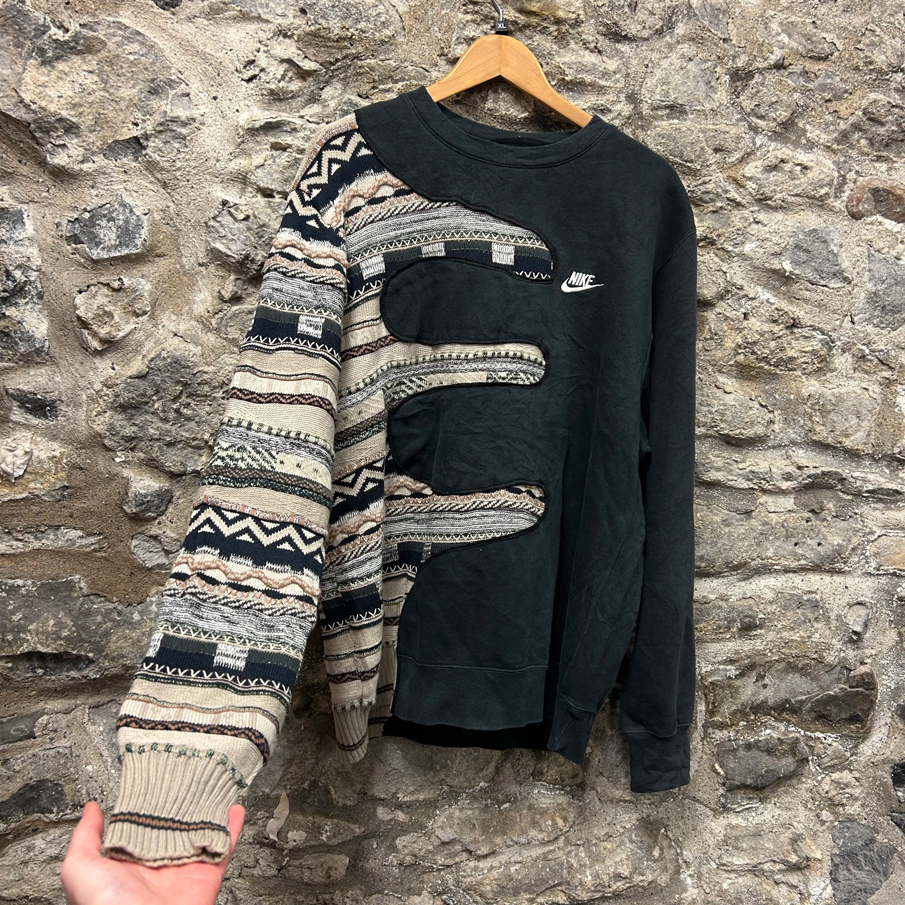 <p>Nike Patterned Rework Sweatshirt</p>