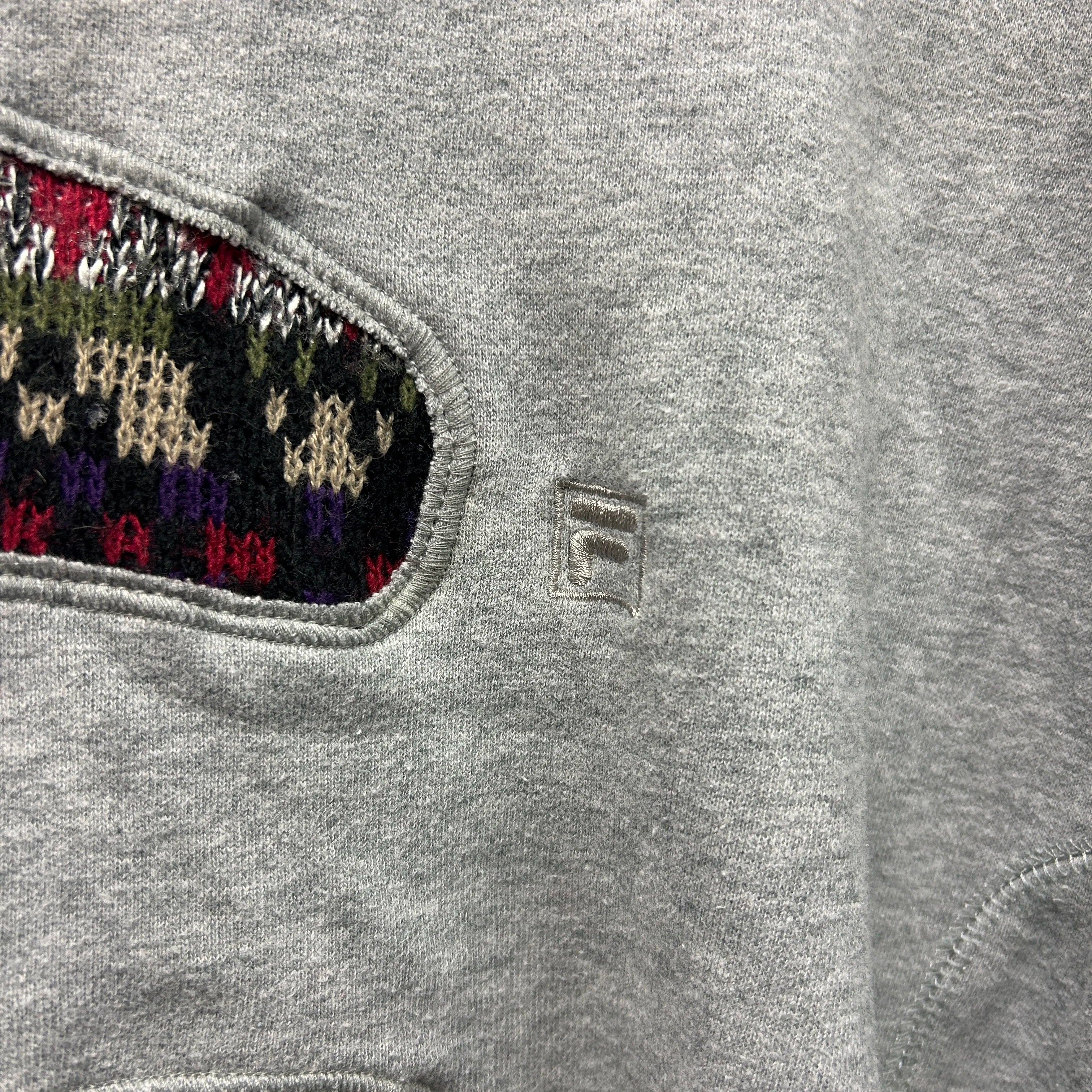 <p>Fila Patterned Rework Sweatshirt</p>