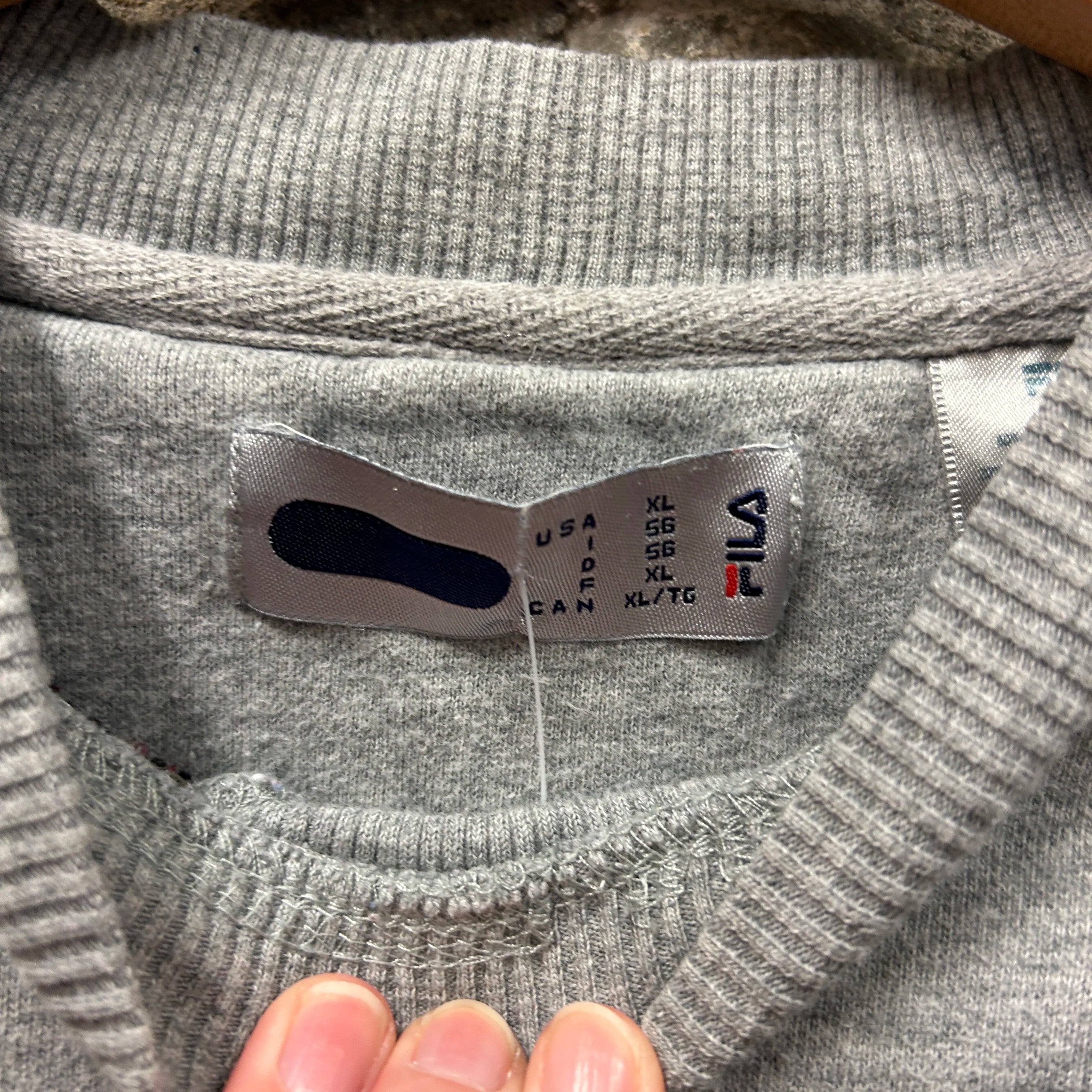 <p>Fila Patterned Rework Sweatshirt</p>