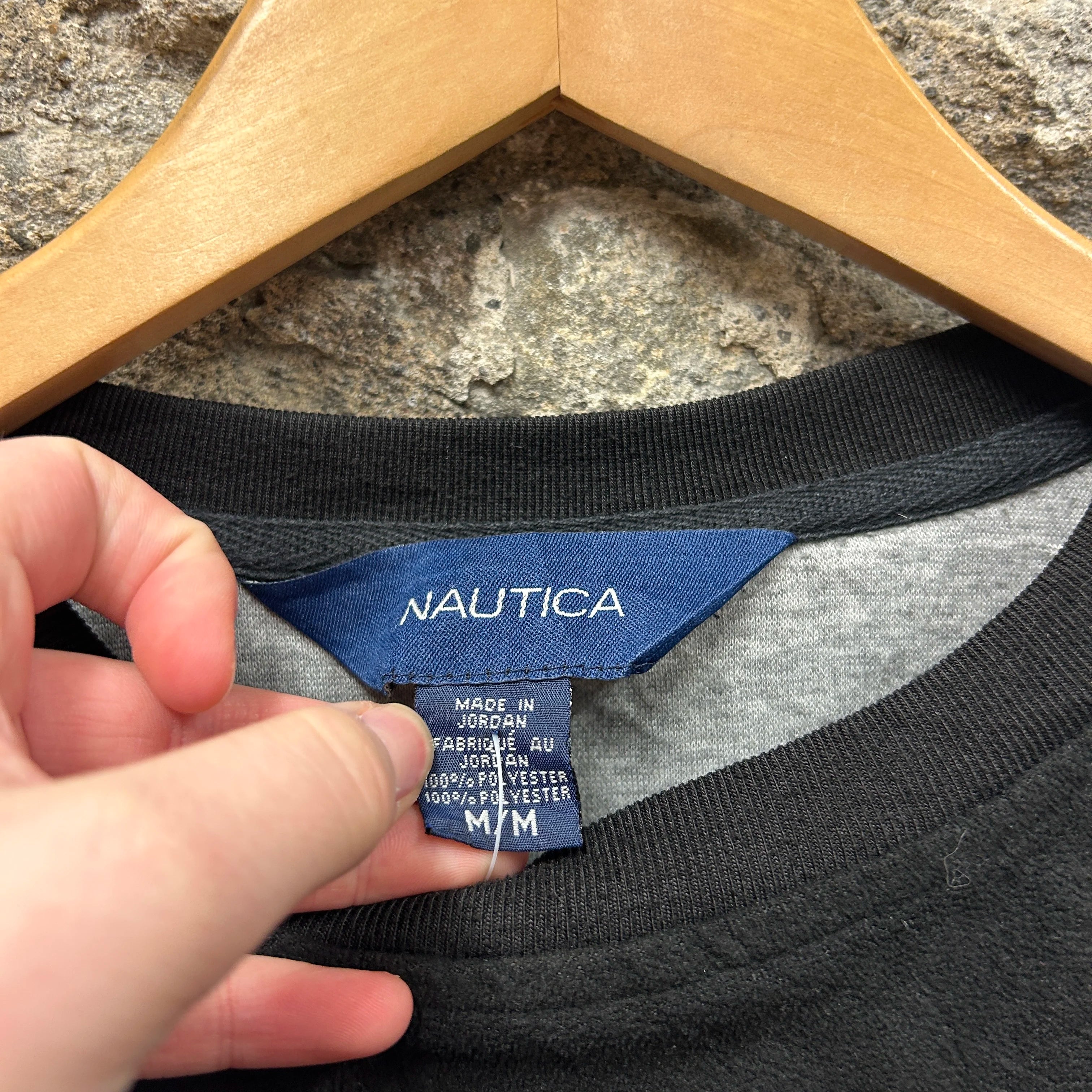 Vintage Nautica Long Sleeve Crewneck Sweatshirt