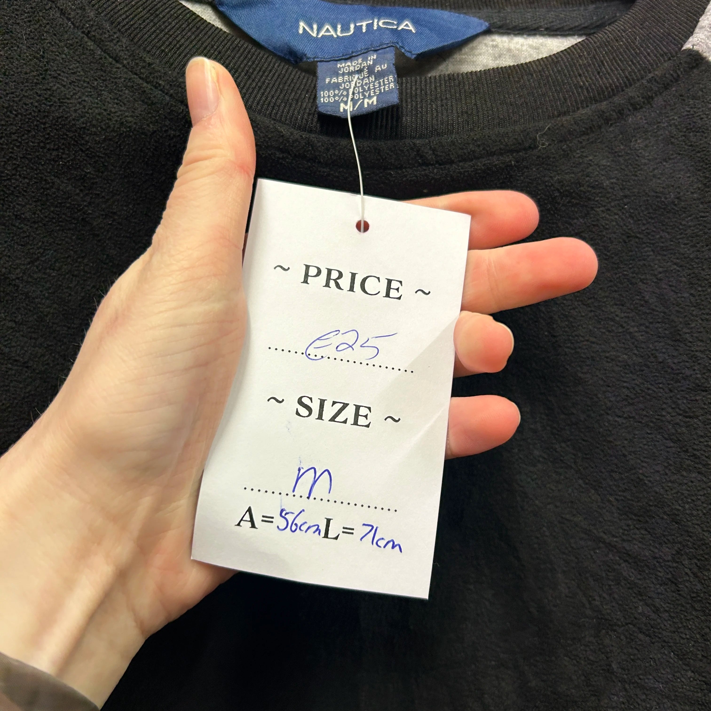 Vintage Nautica Long Sleeve Crewneck Sweatshirt