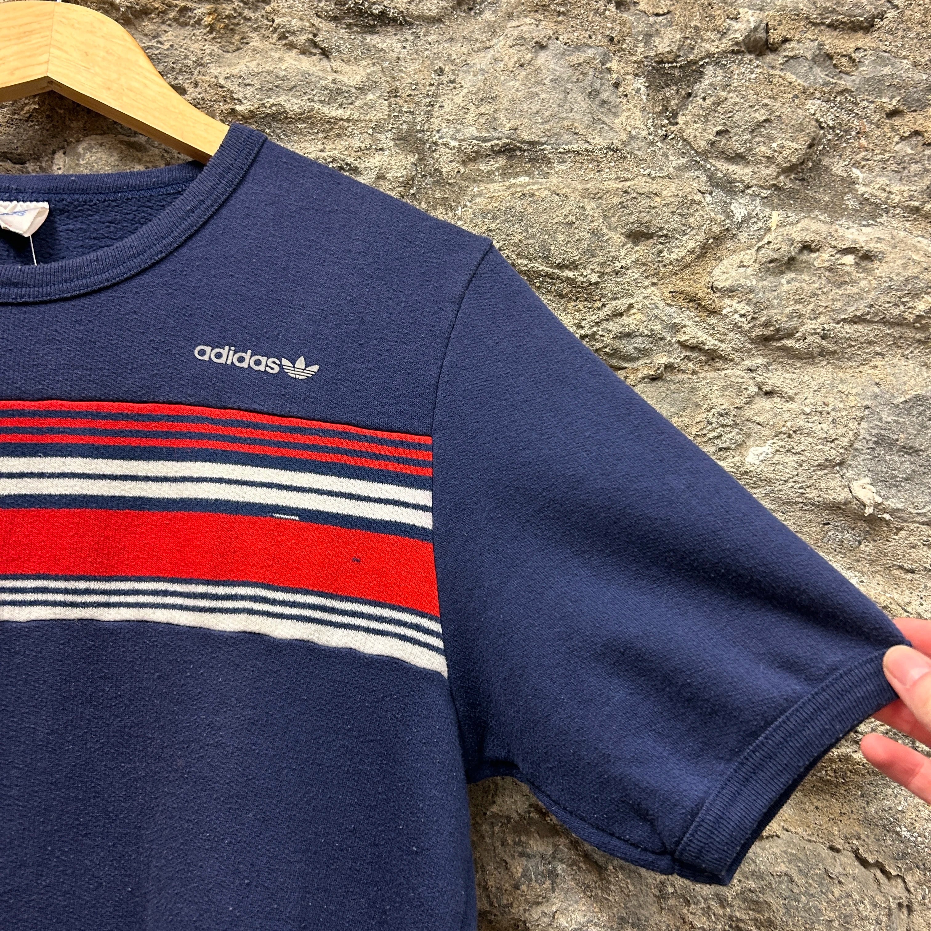 Vintage Adidas Short Sleeve Sweatshirt