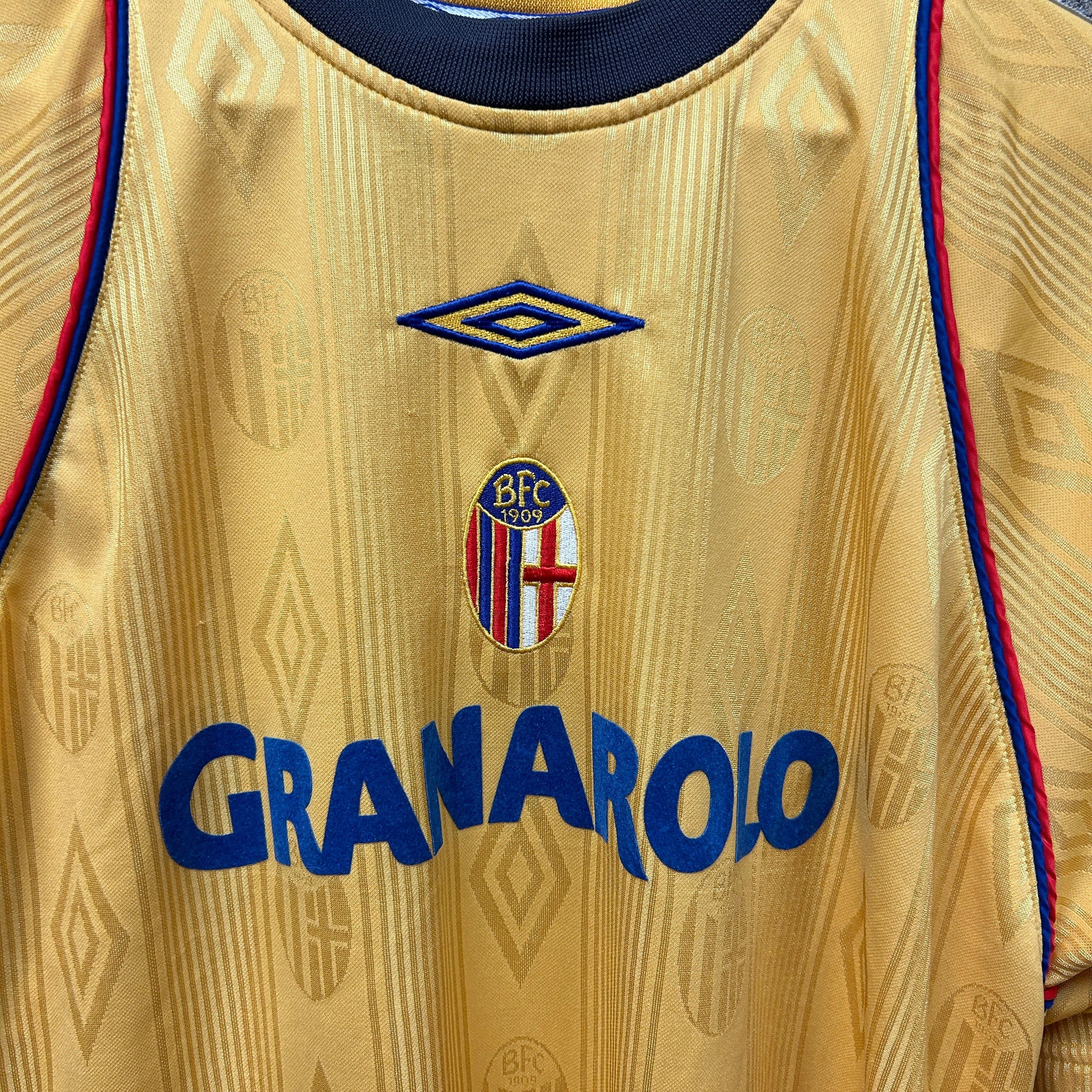 Vintage Bologna FC Umbro Football Shirt